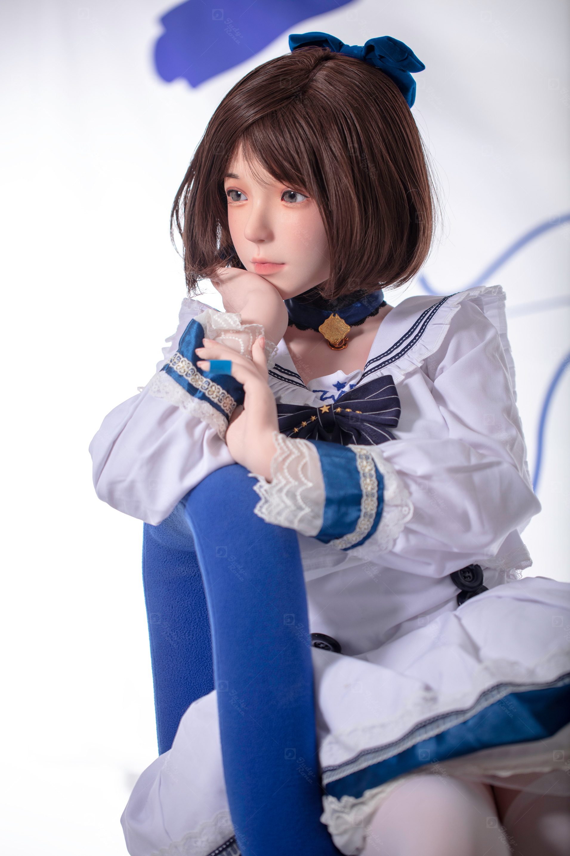 JR | Emi - 4Ft 10(148cm) Listen Conch Girl Silicone Sex Doll