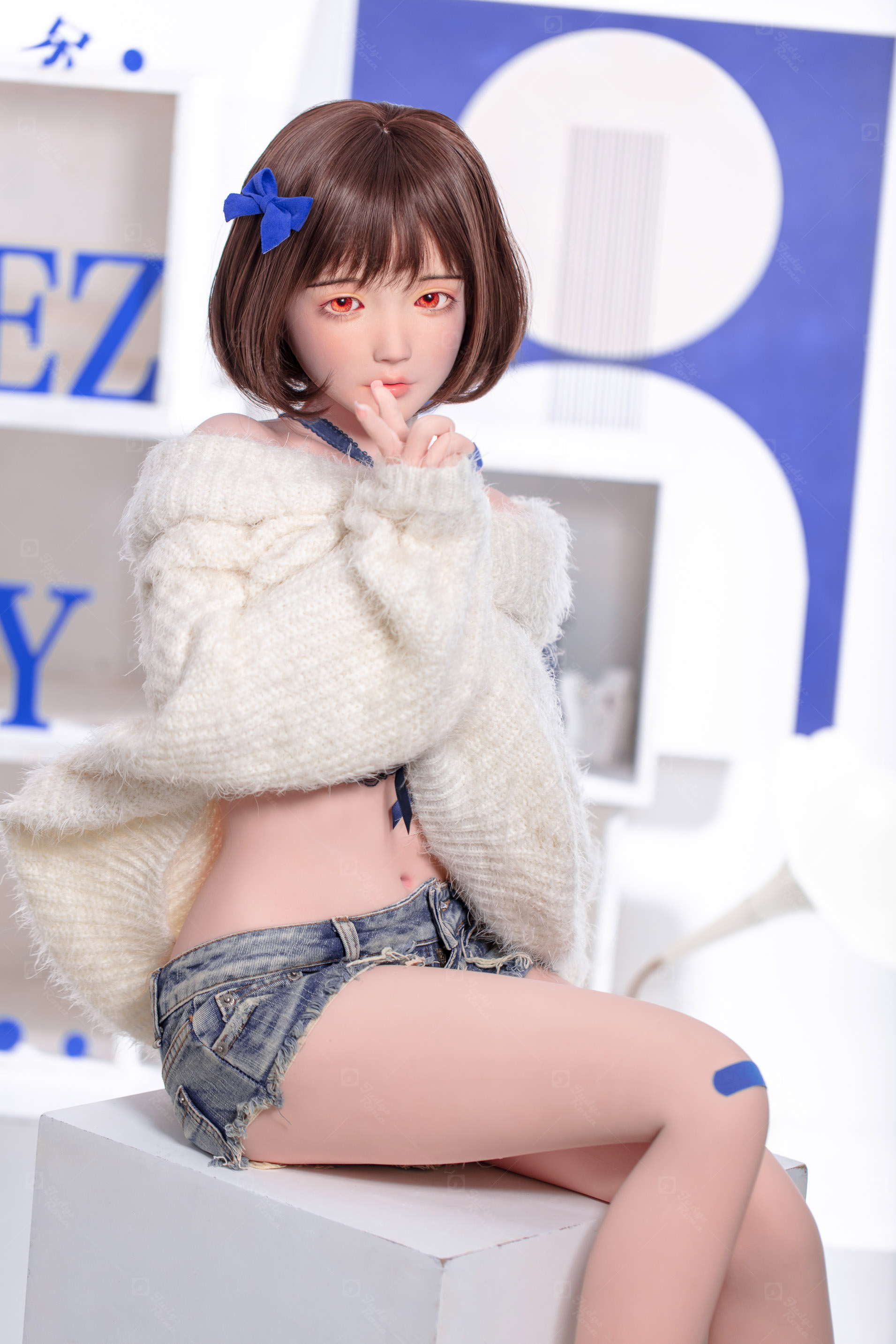 JR | Yumi - 4Ft 10(148cm) Japanese Sweater Girl Silicone Sex Doll