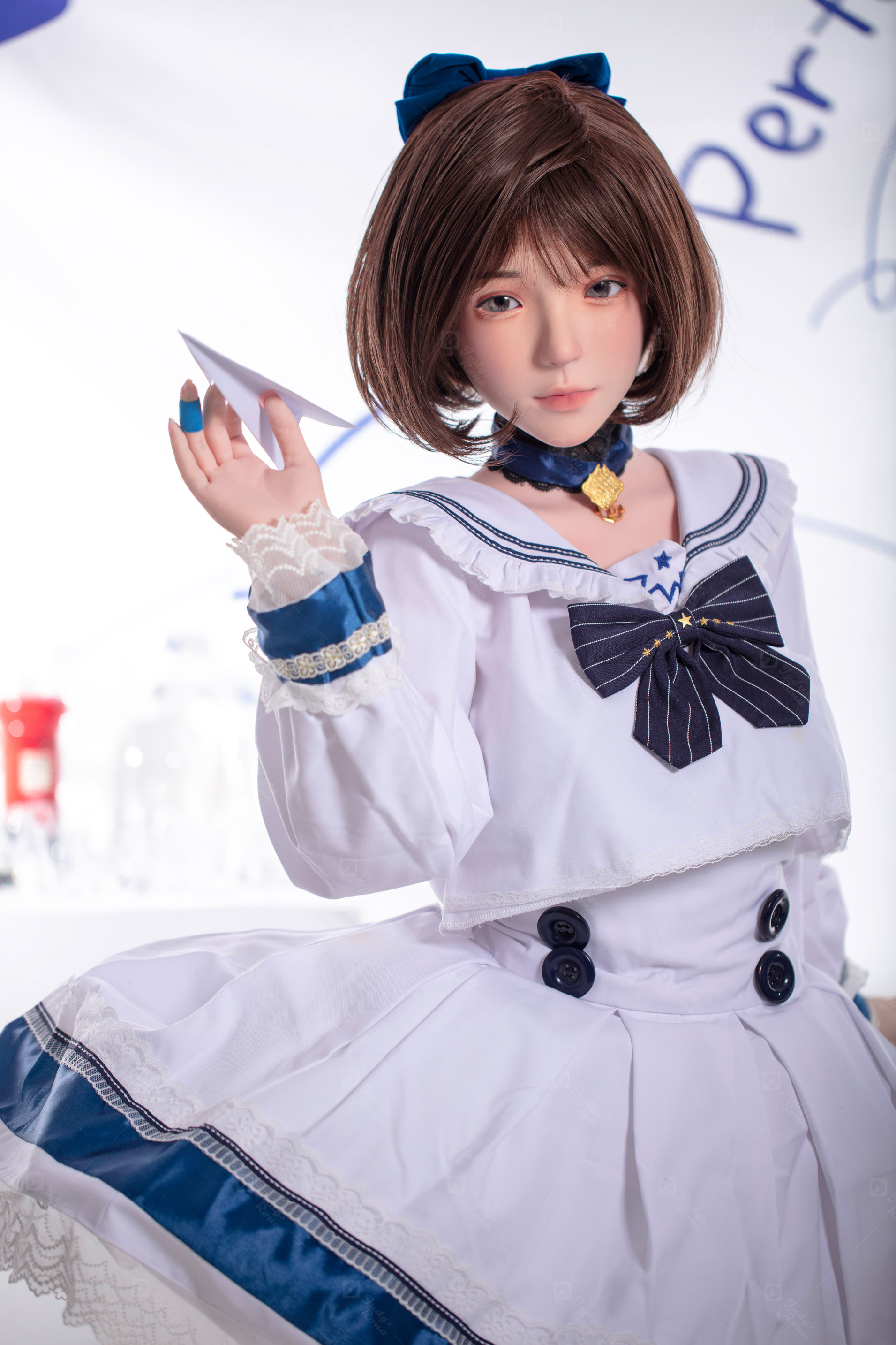 JR | Emi - 4Ft 10(148cm) Listen Conch Girl Silicone Sex Doll