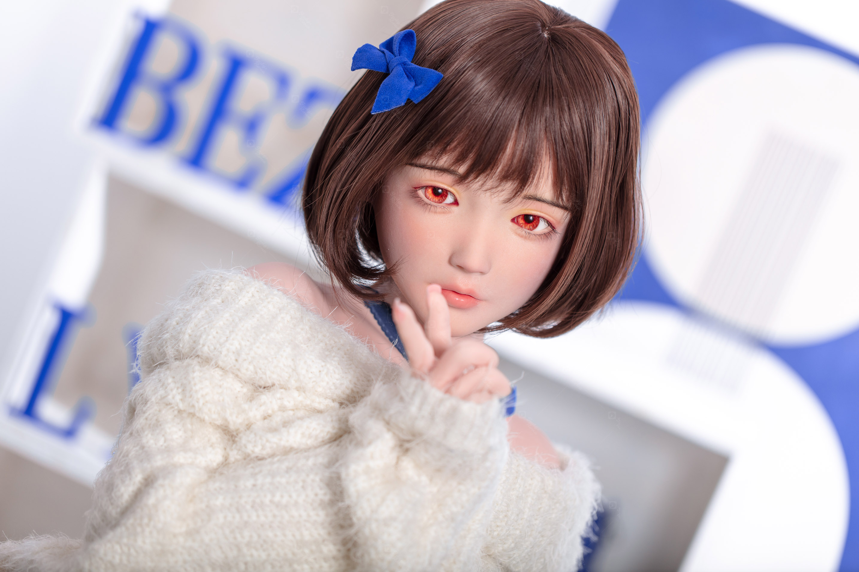 JR | Yumi - 4Ft 10(148cm) Japanese Sweater Girl Silicone Sex Doll