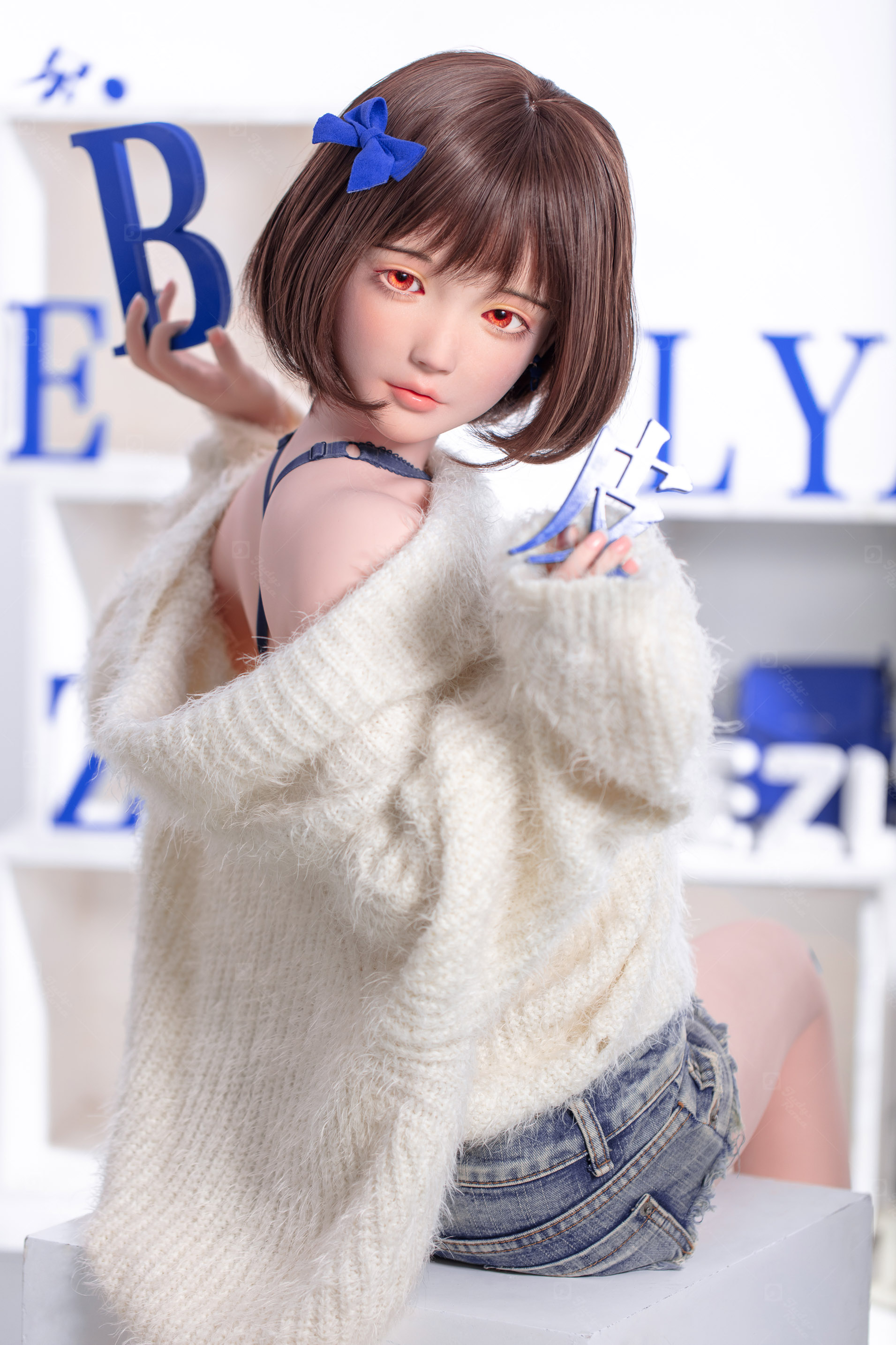 JR | Yumi - 4Ft 10(148cm) Japanese Sweater Girl Silicone Sex Doll