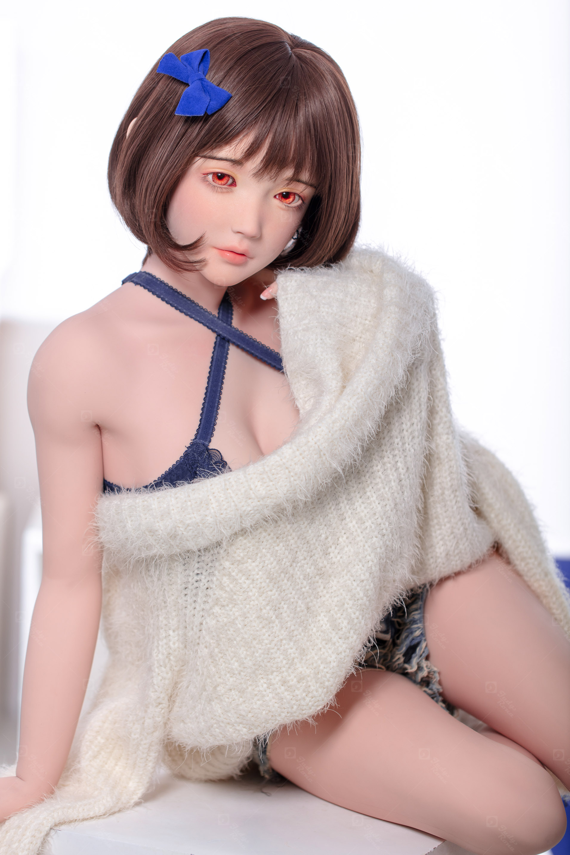 JR | Yumi - 4Ft 10(148cm) Japanese Sweater Girl Silicone Sex Doll