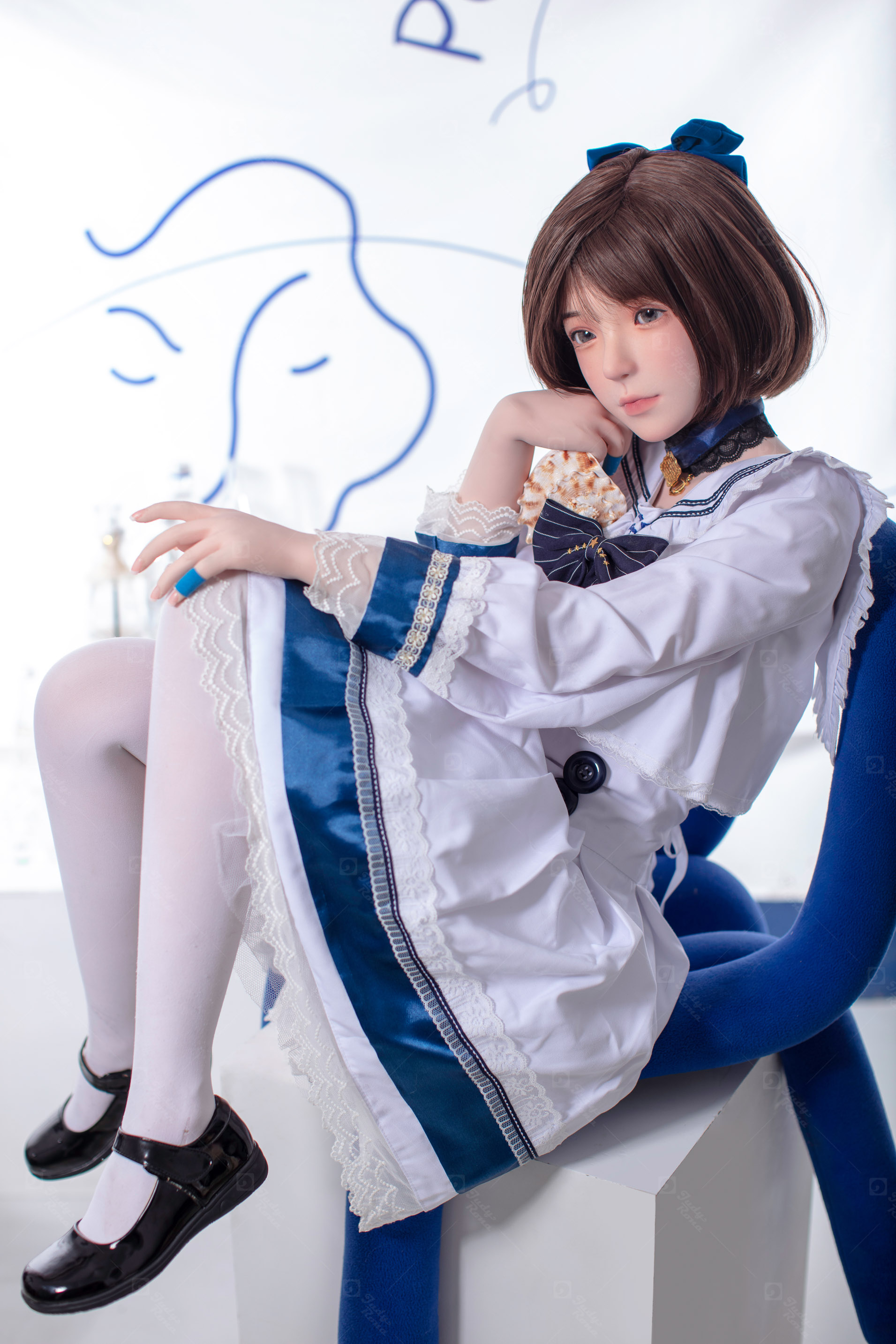 JR | Emi - 4Ft 10(148cm) Listen Conch Girl Silicone Sex Doll