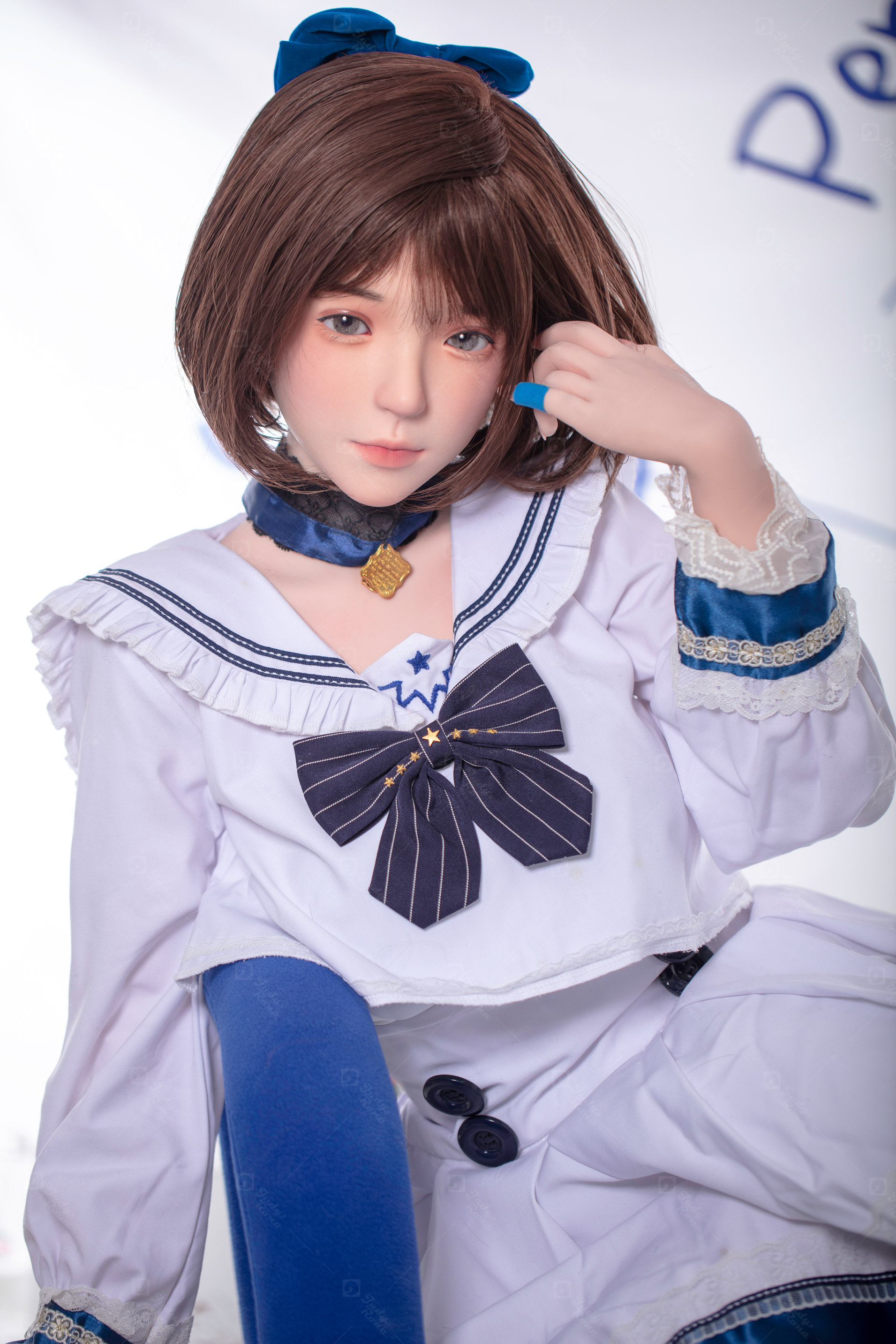 JR | Emi - 4Ft 10(148cm) Listen Conch Girl Silicone Sex Doll