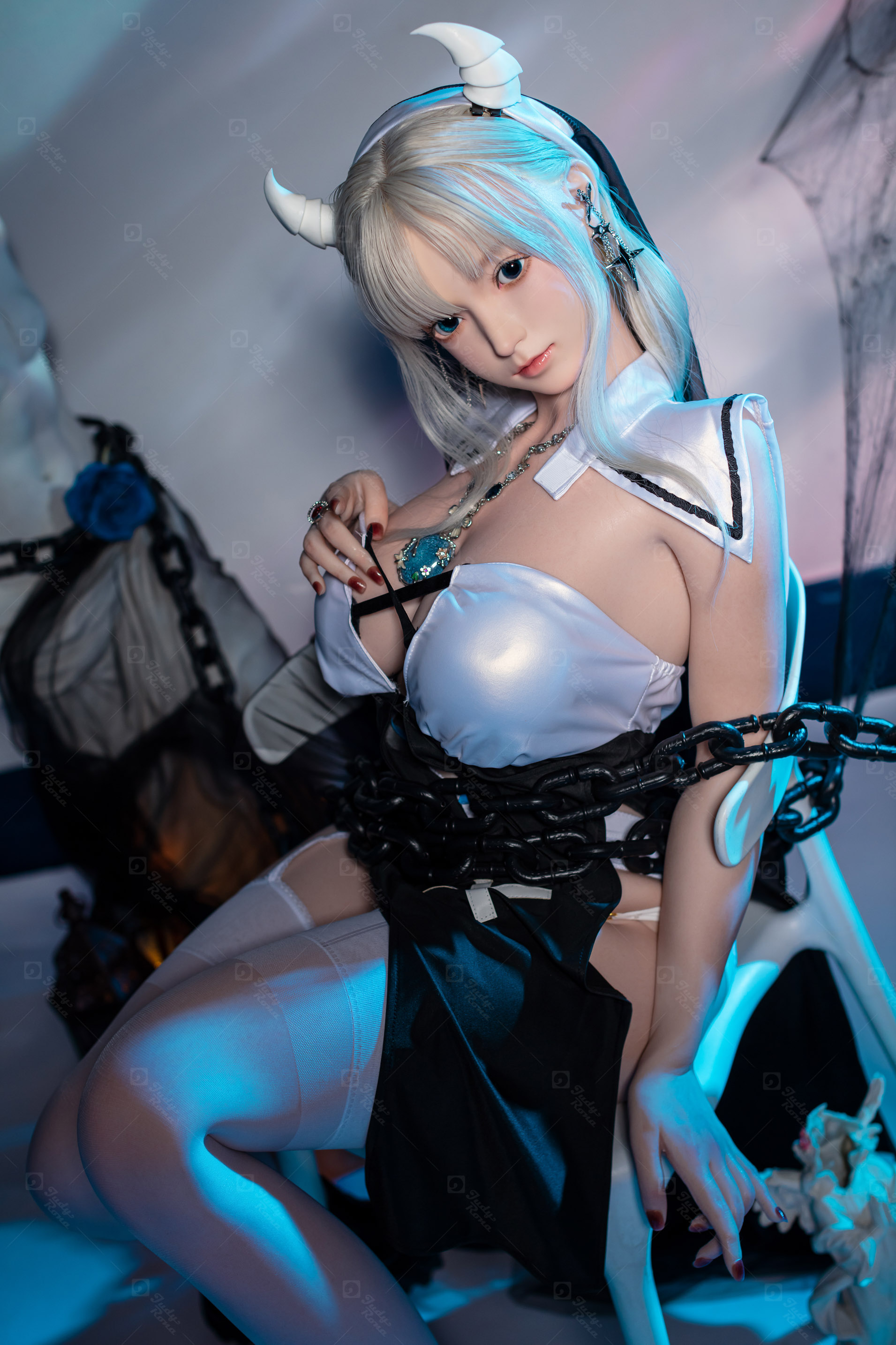 JR | Akuma - 5Ft 2(157cm) Sexy Japanese Devil Silicone Sex Doll