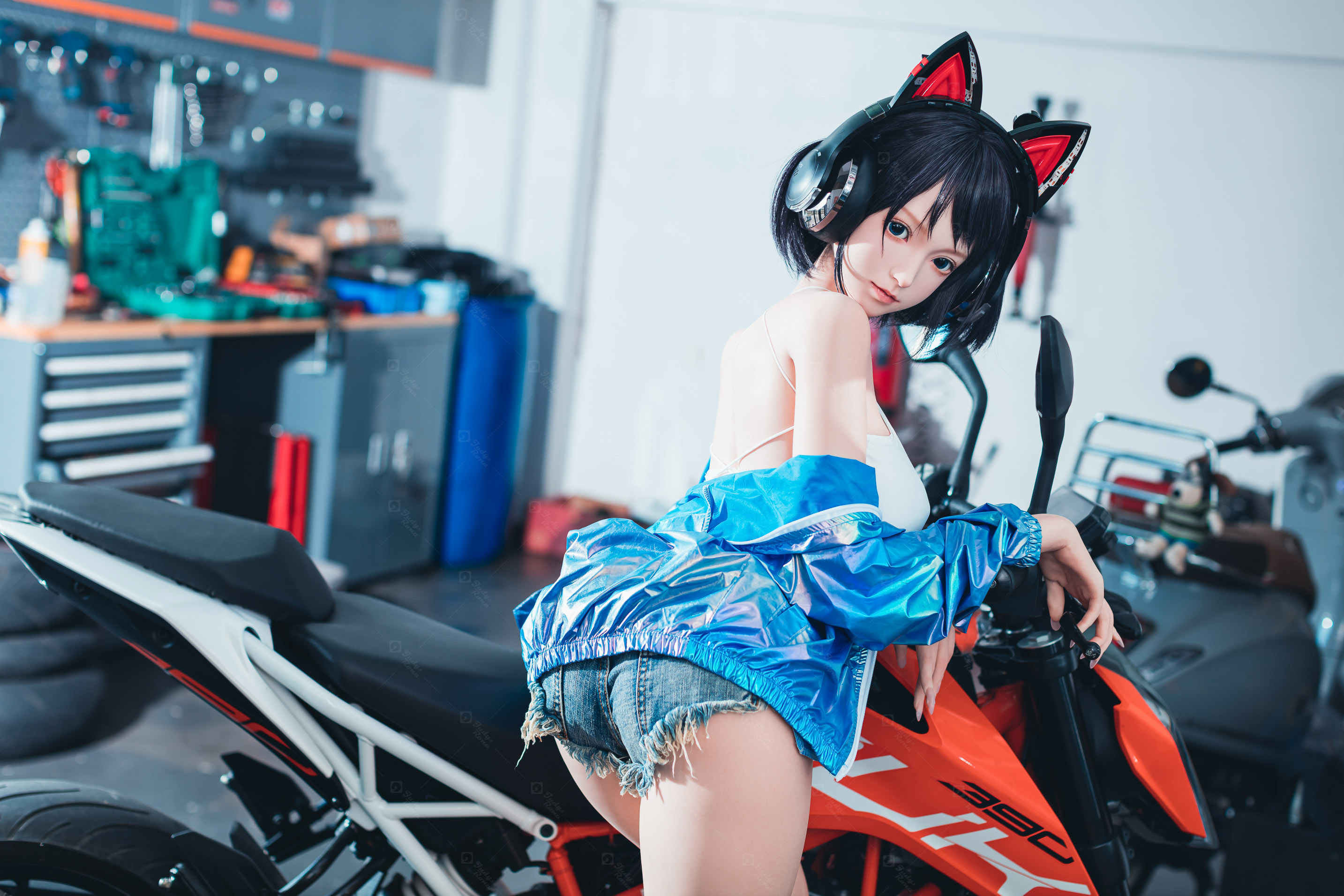 JR | Kira - 5Ft 2(158cm) Japanese Motorcycle Girl Silicone Sex Doll