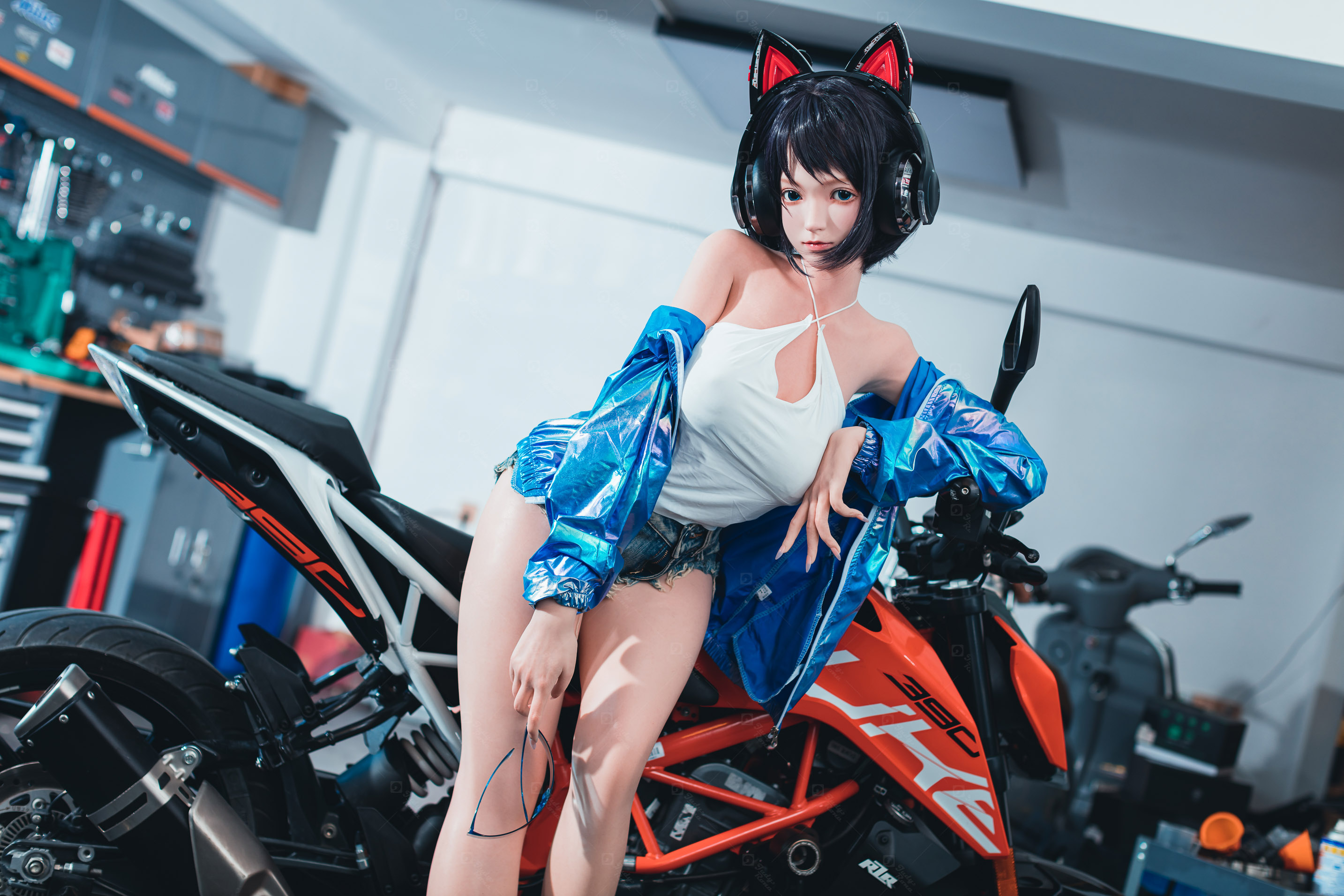 JR | Kira - 5Ft 2(158cm) Japanese Motorcycle Girl Silicone Sex Doll