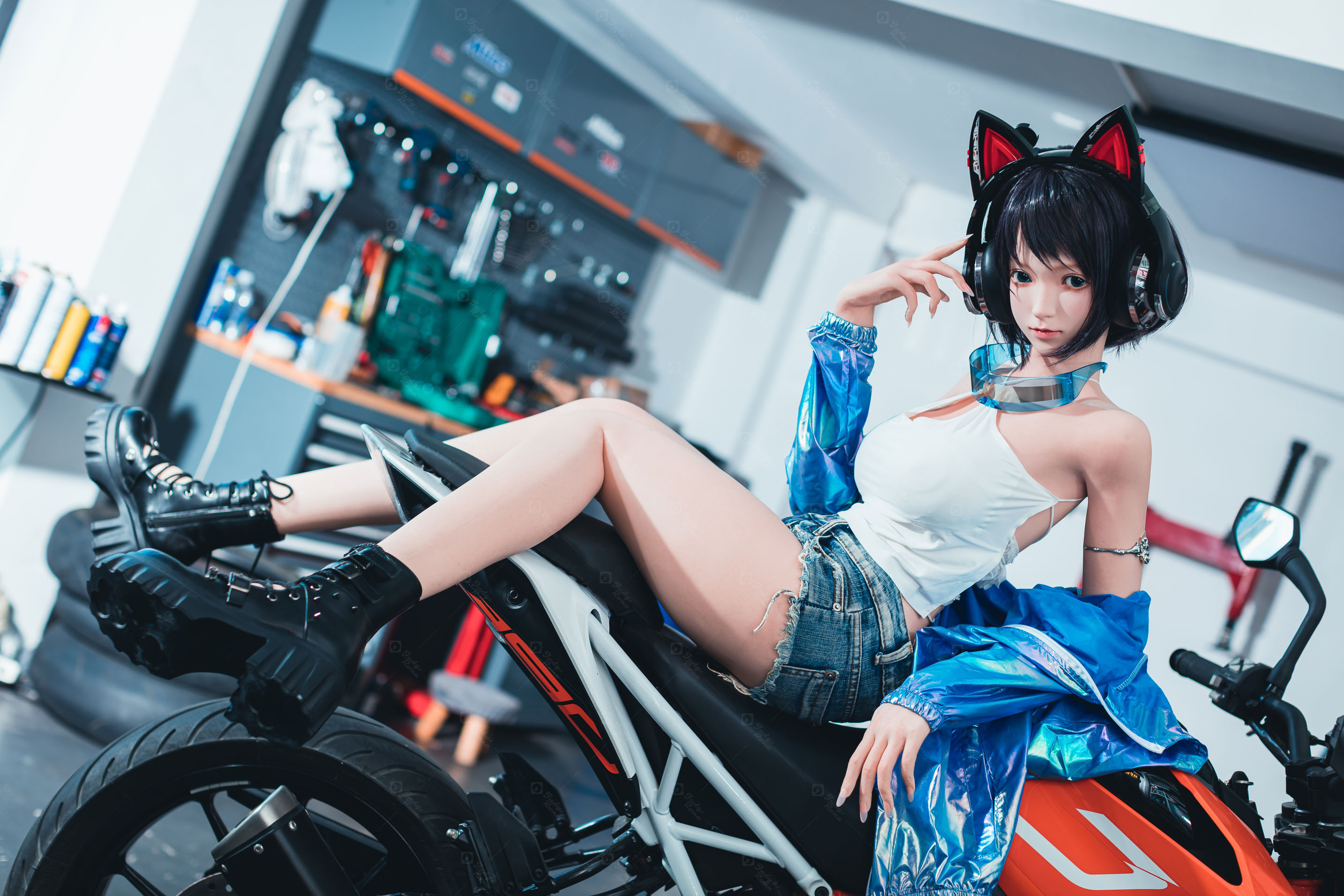 JR | Kira - 5Ft 2(158cm) Japanese Motorcycle Girl Silicone Sex Doll