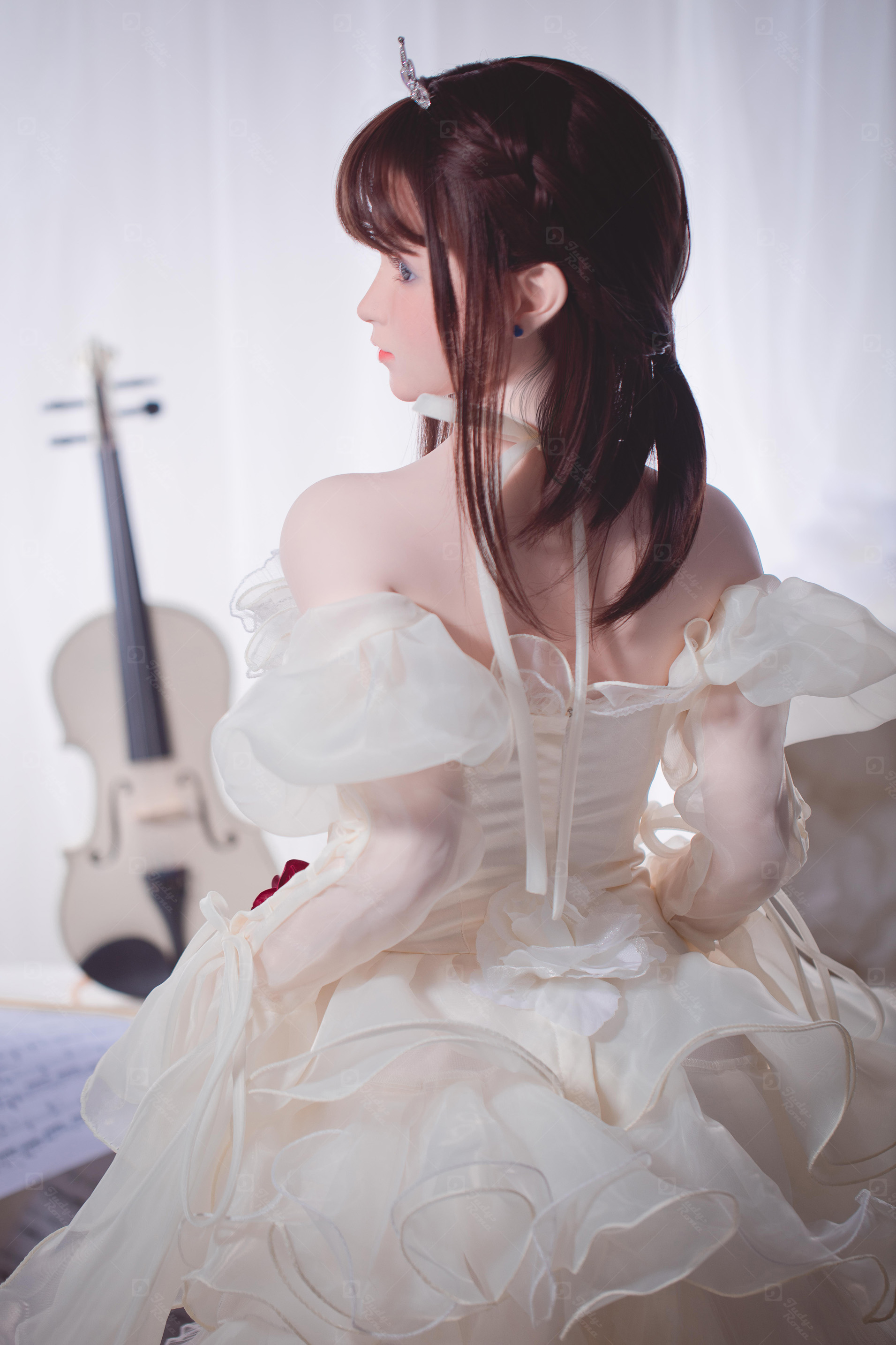 JR | Yuki - 4Ft 10(148cm) Wedding Dress Girl Silicone Sex Doll