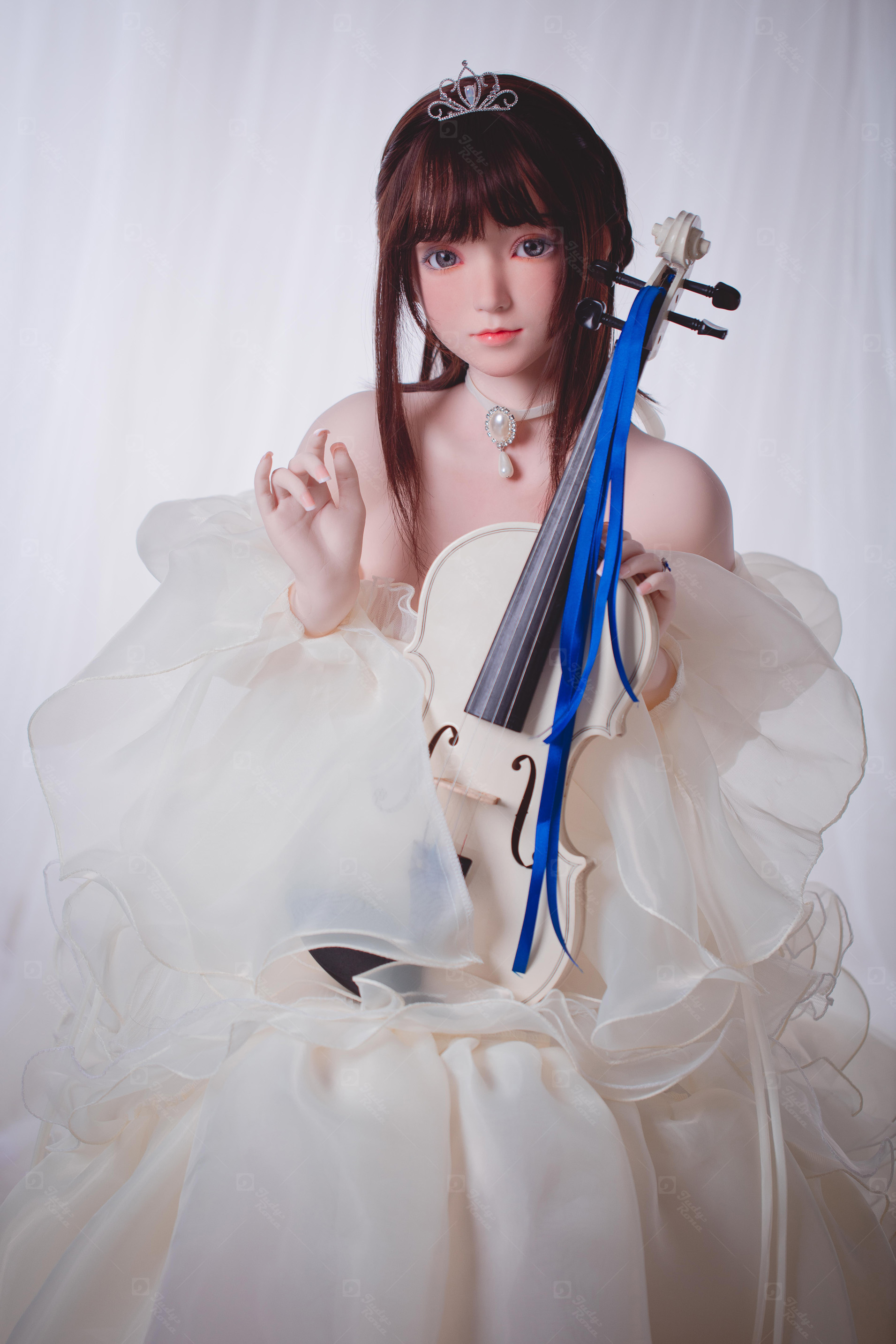 JR | Yuki - 4Ft 10(148cm) Wedding Dress Girl Silicone Sex Doll