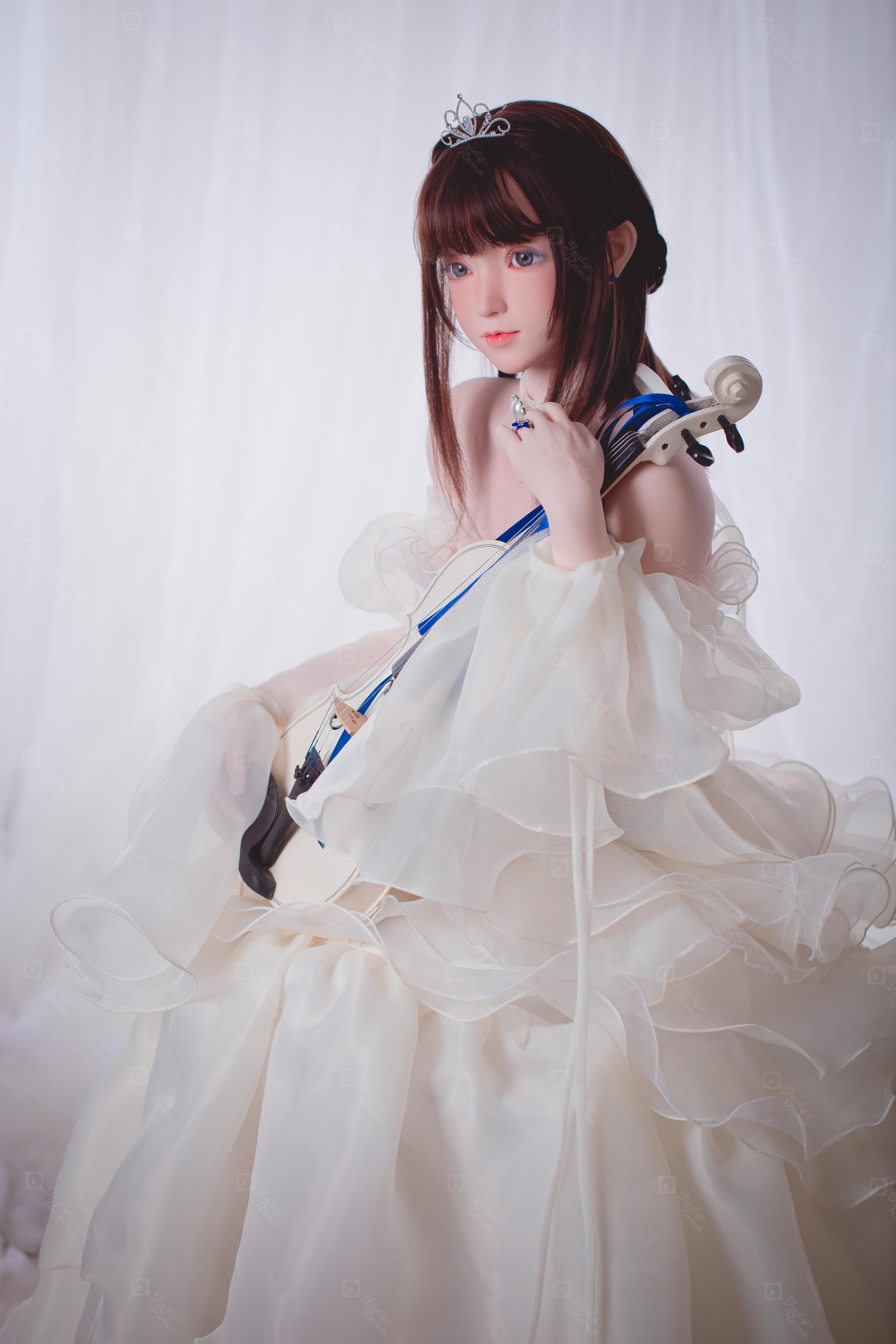 JR | Yuki - 4Ft 10(148cm) Wedding Dress Girl Silicone Sex Doll