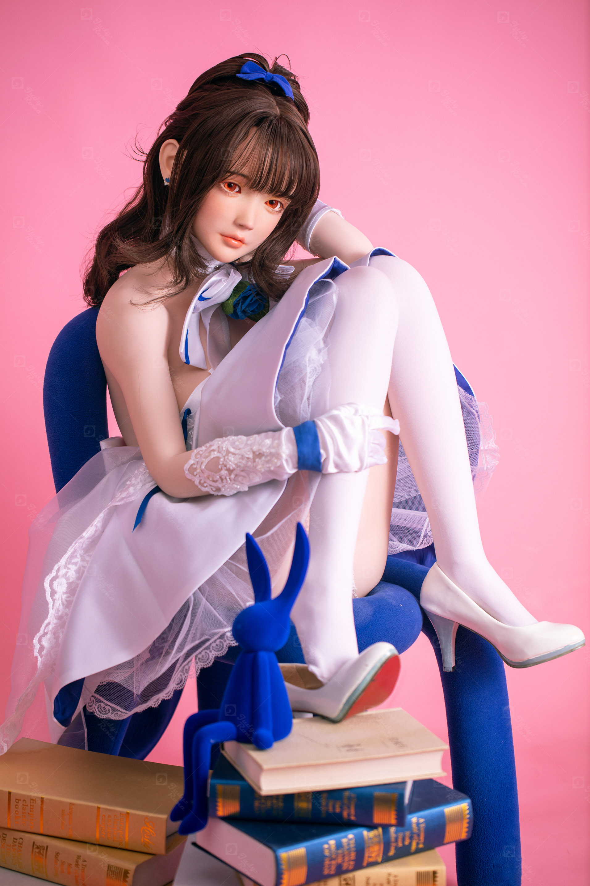 JR | Aria - 4Ft 10(148cm) Japanese Floral Skirt Silicone Sex Doll