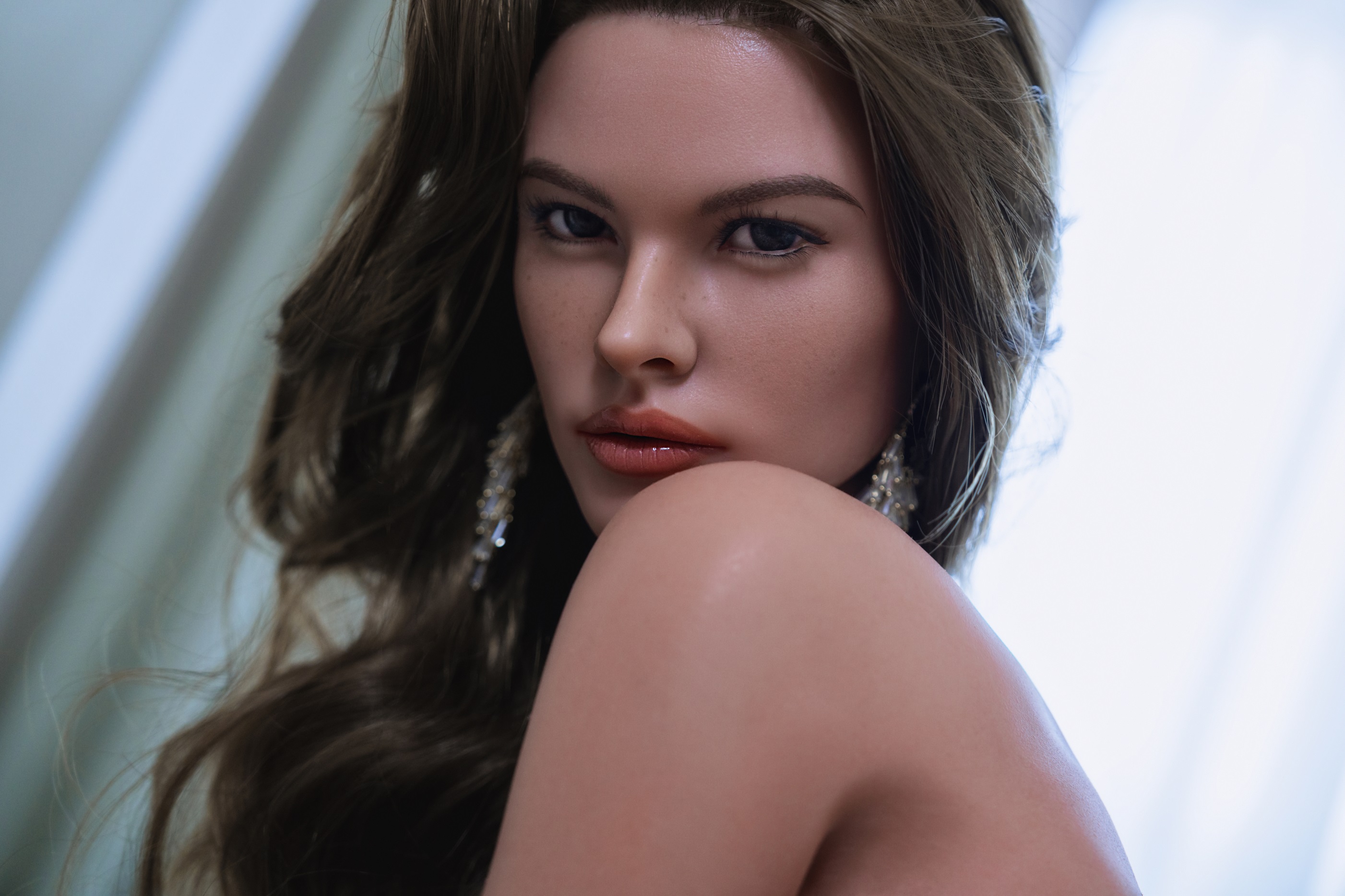 Top Fire | Eva - Ultra Light 5ft 7/170cm Silicone Sex Doll, Head T44