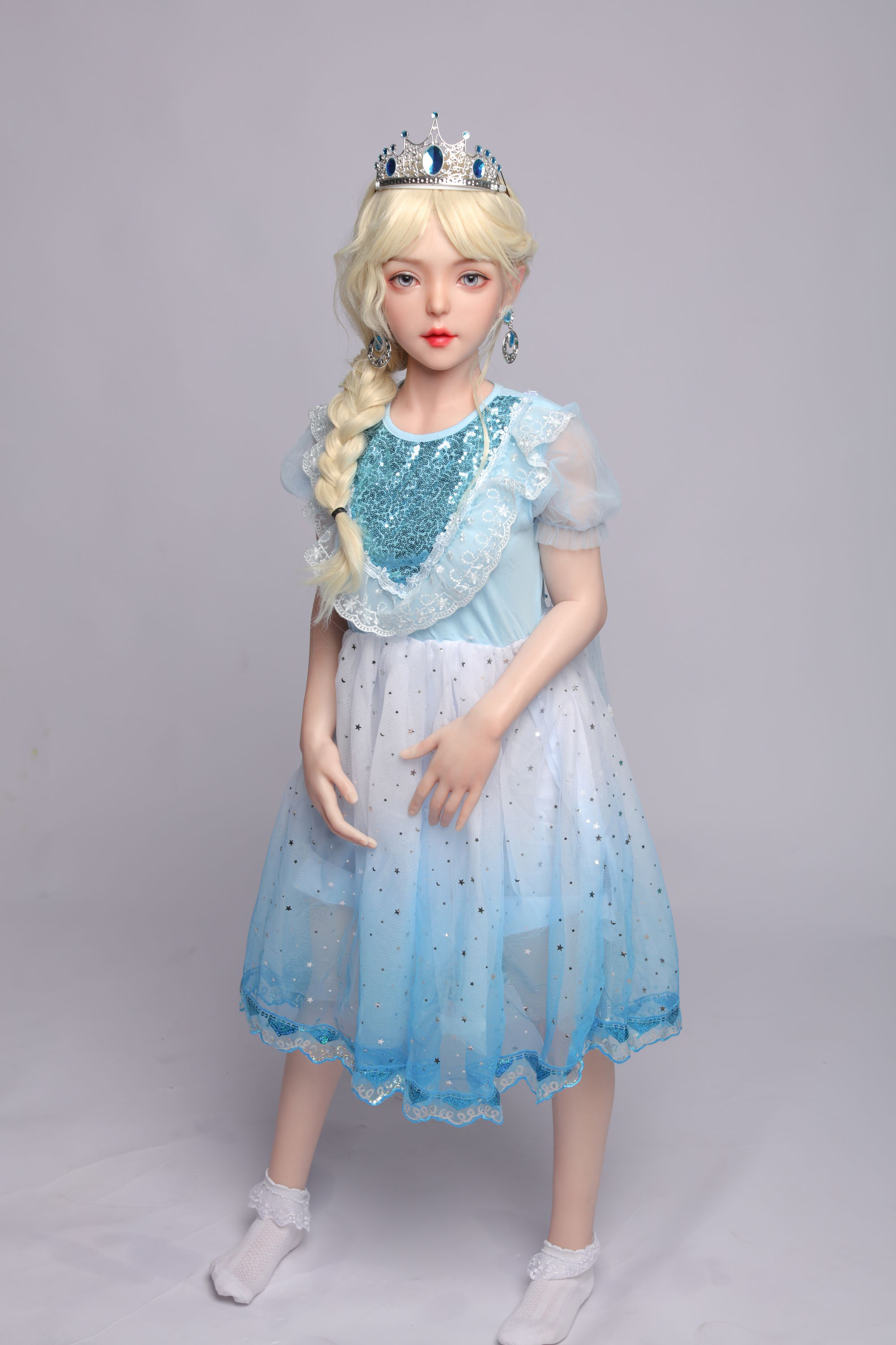 JX Doll丨Snow - A Cup Anime Cosplay Silicone head Sex Doll (In Stock US)