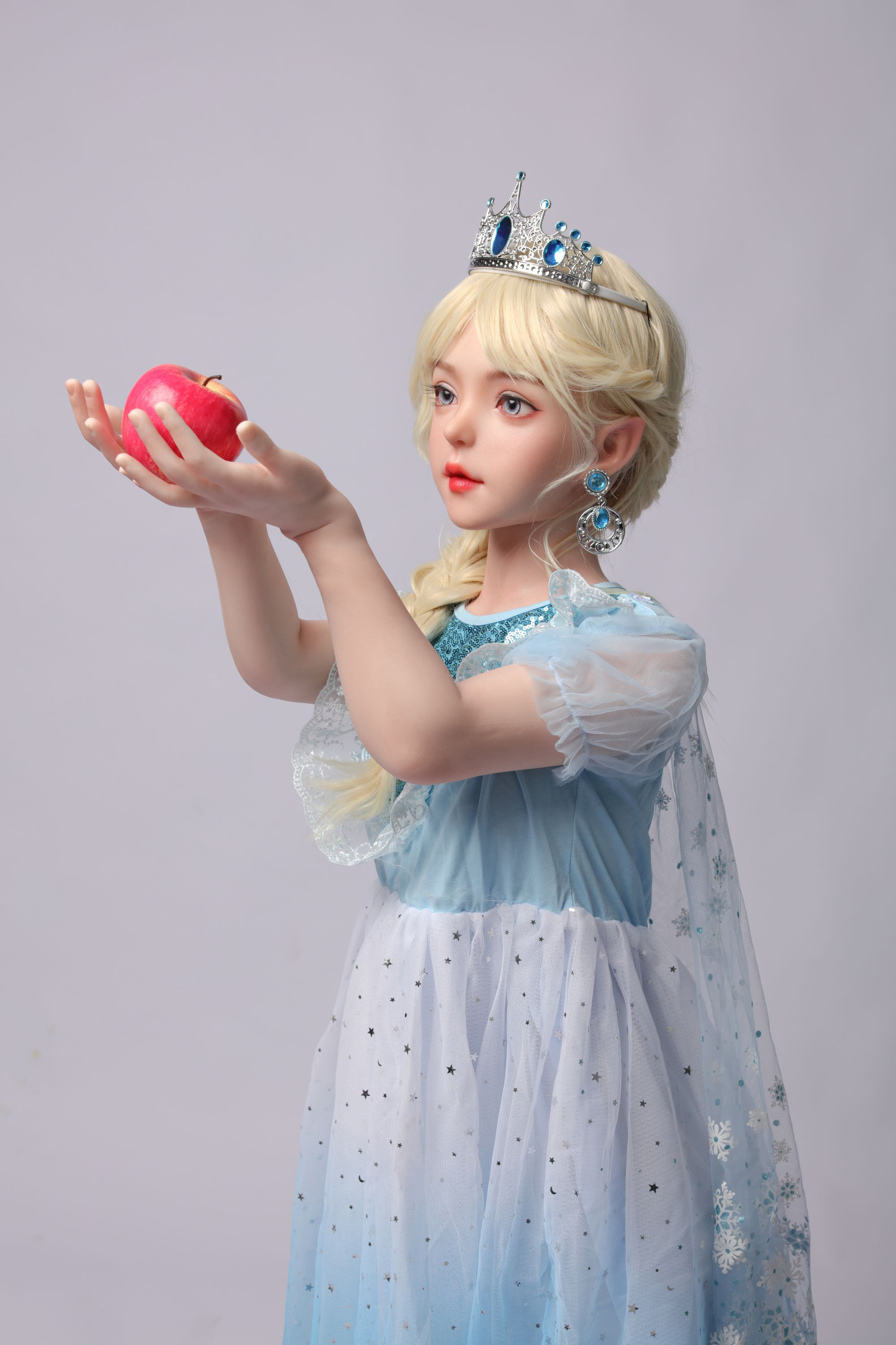 JX Doll丨Snow - A Cup Anime Cosplay Silicone head Sex Doll (In Stock US)