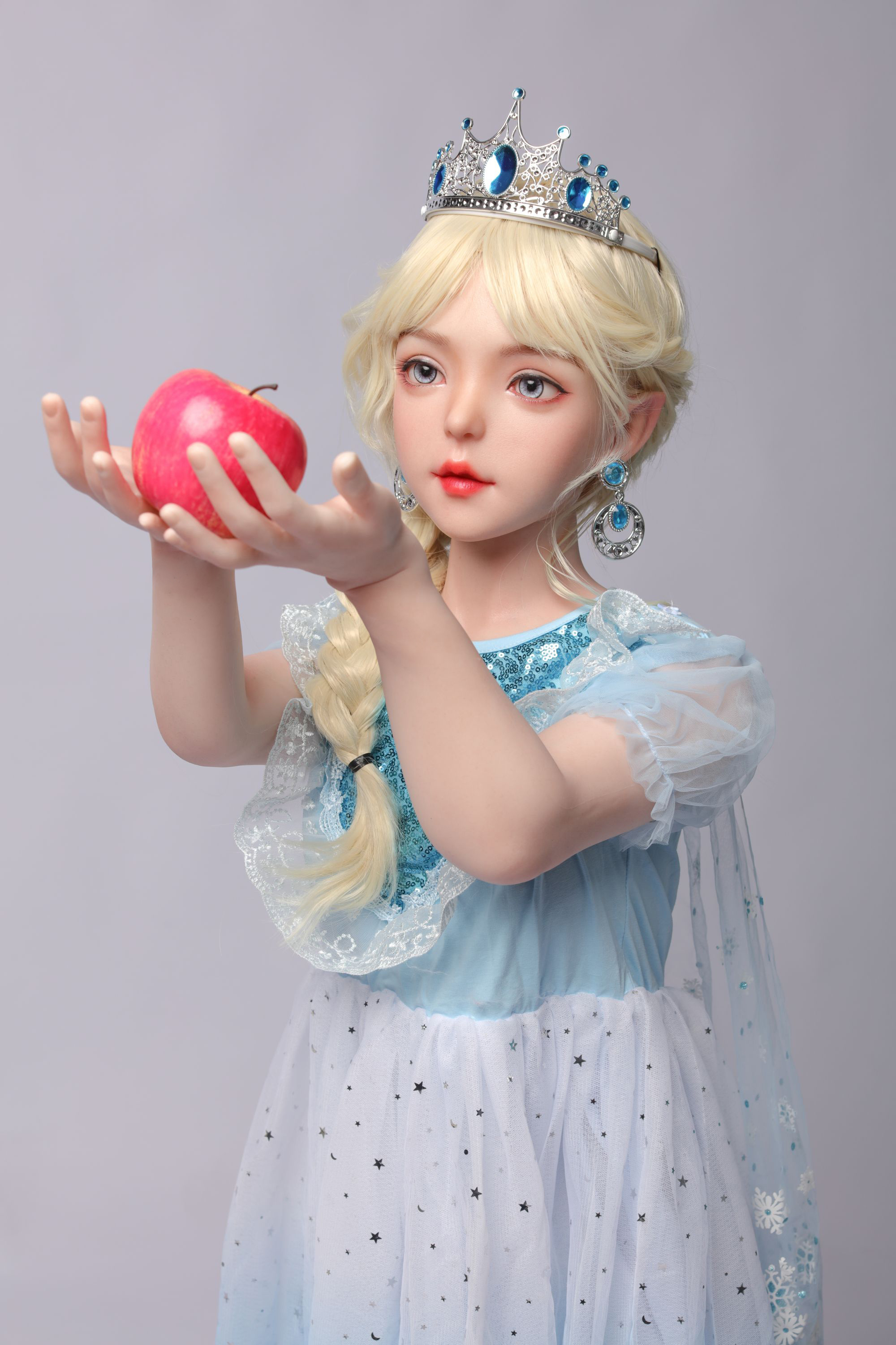 JX Doll丨Snow - A Cup Anime Cosplay Silicone head Sex Doll (In Stock US)