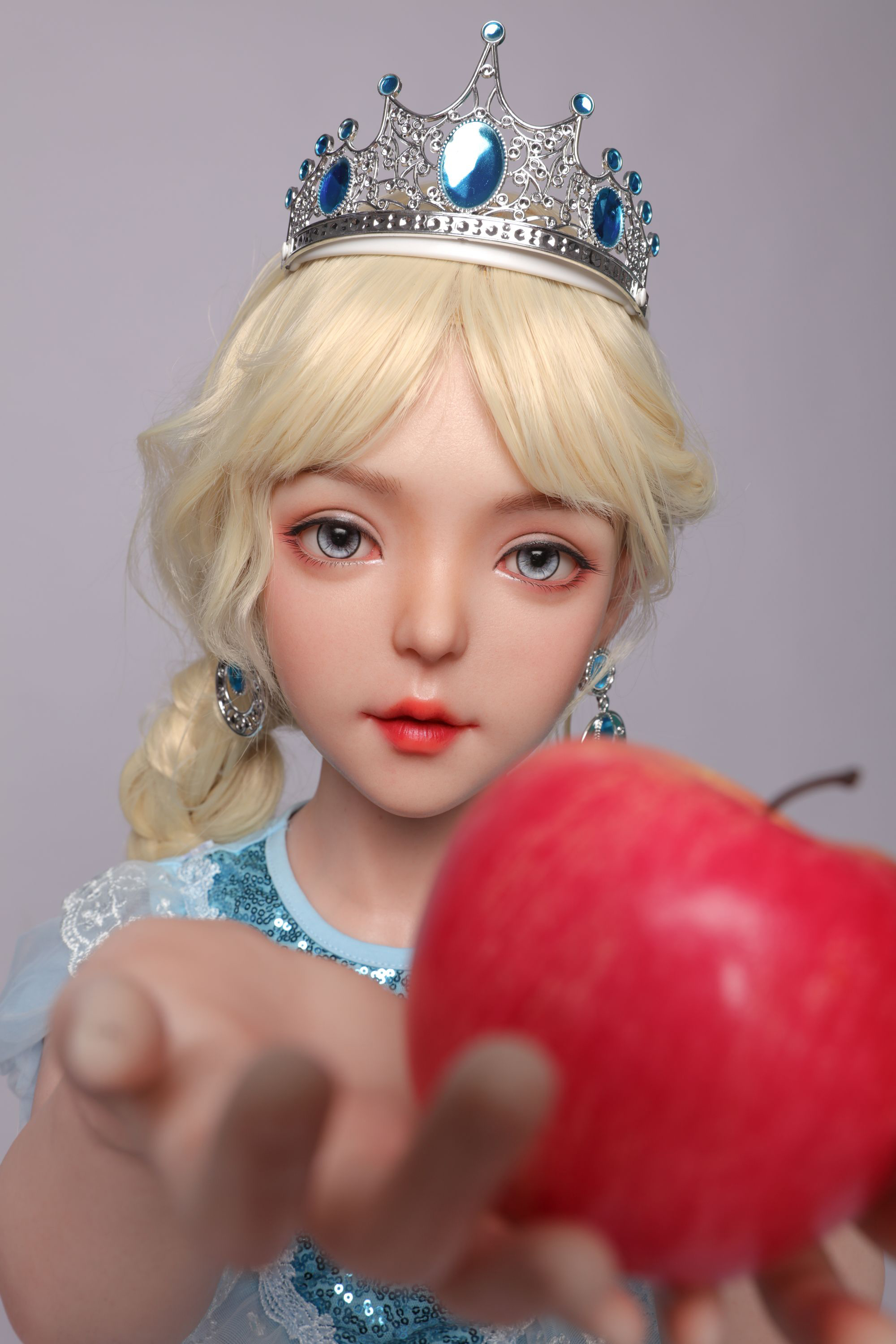 JX Doll丨Snow - A Cup Anime Cosplay Silicone head Sex Doll (In Stock US)