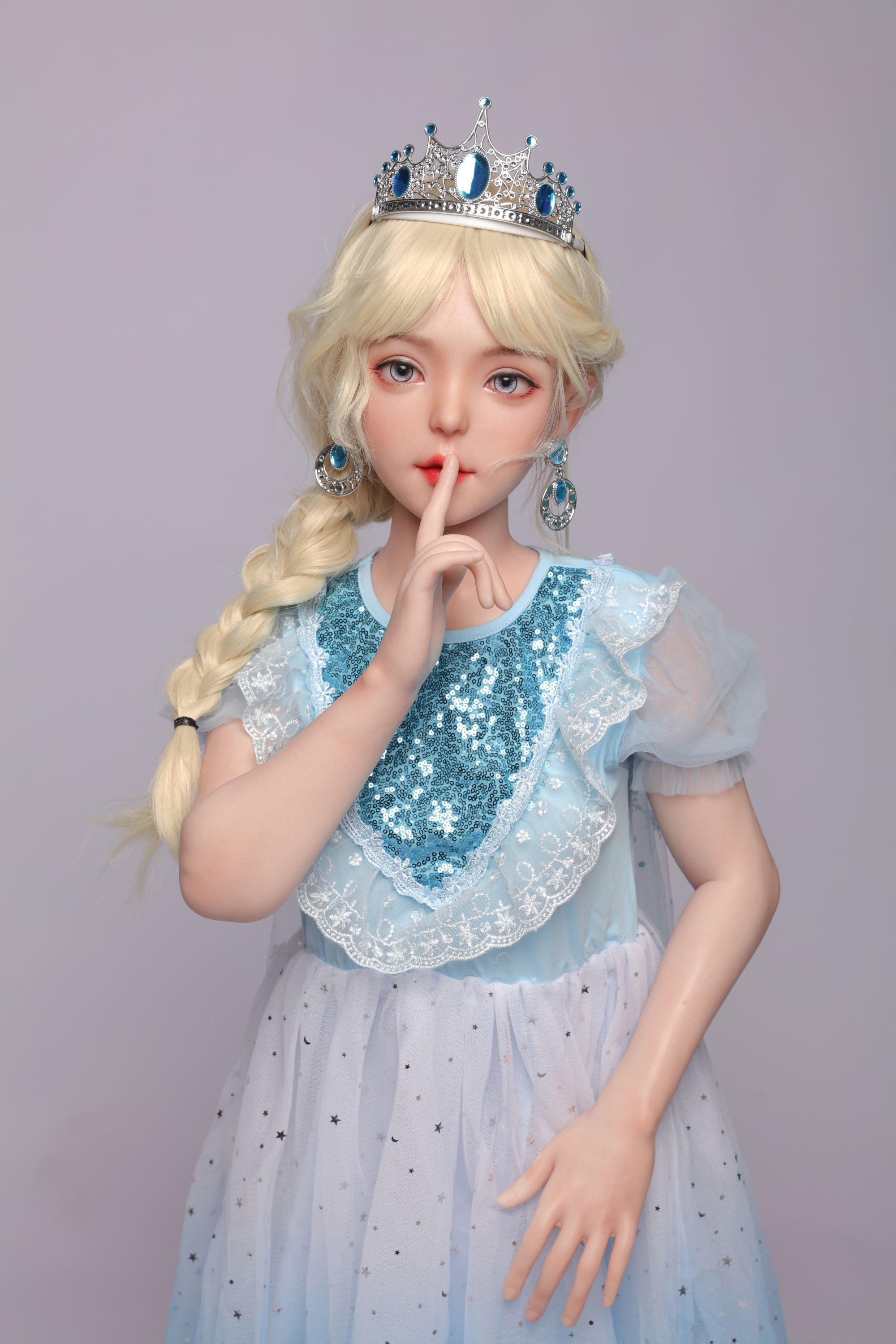 JX Doll丨Snow - A Cup Anime Cosplay Silicone head Sex Doll (In Stock US)