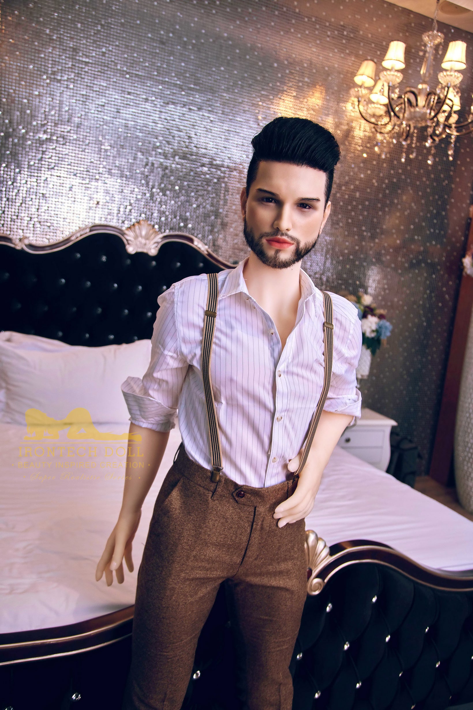 IronTech | Keith - 5Ft 4/162cm Male Sex Doll With Silicone Head-First Love Doll