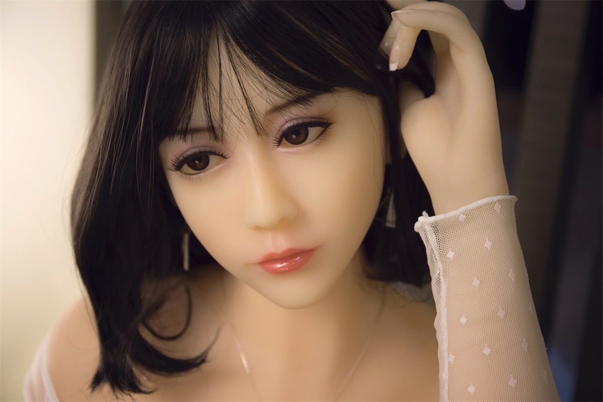 Amber - 5ft 6(165cm) Japanese Style Ultra Real Sex Doll With Black Short Hair-Honeylovedoll