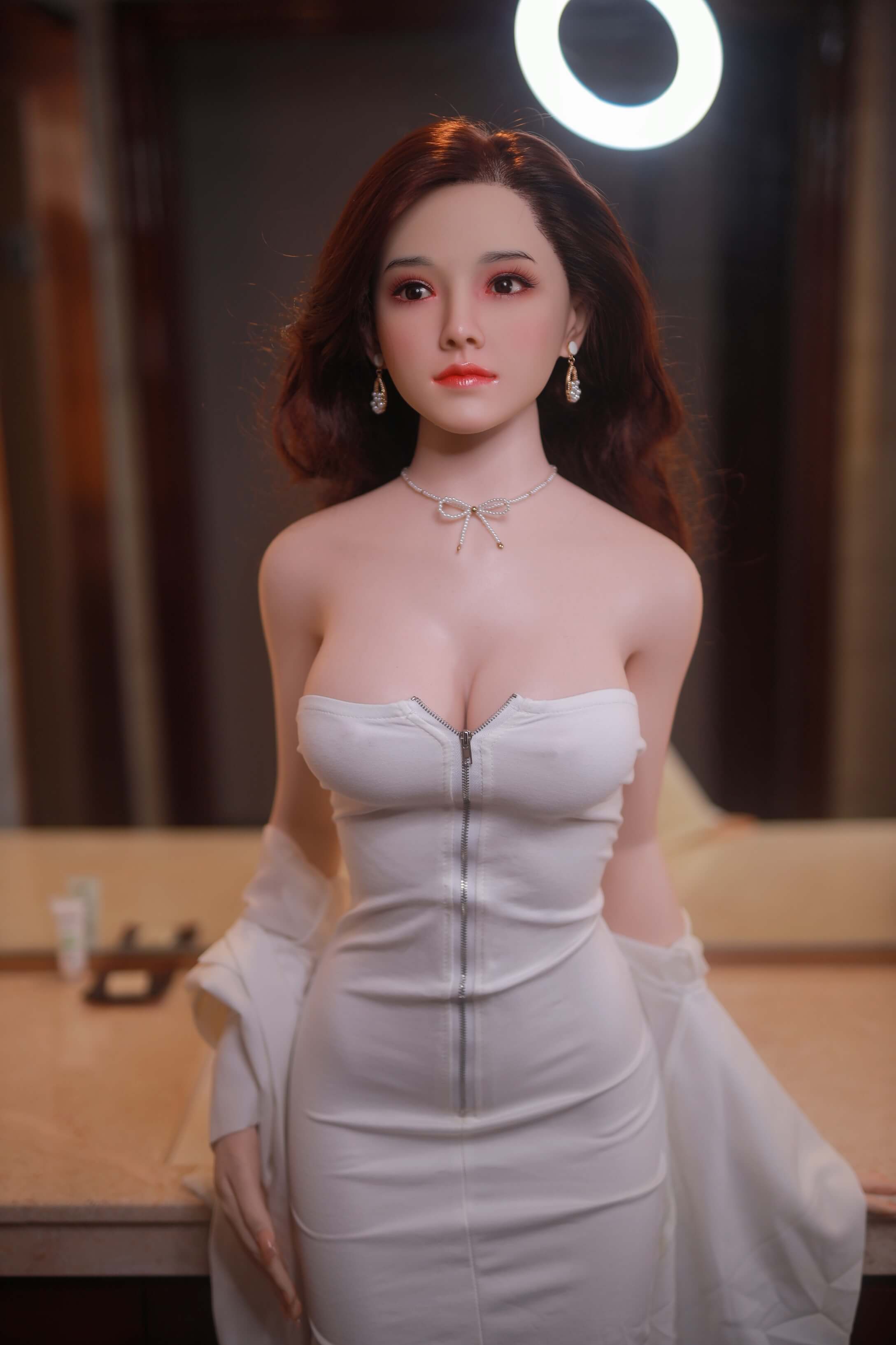 JY Doll - 165cm / 5 ft 4 - Silicone Doll - B - Cup + S47 Head-Honeylovedoll