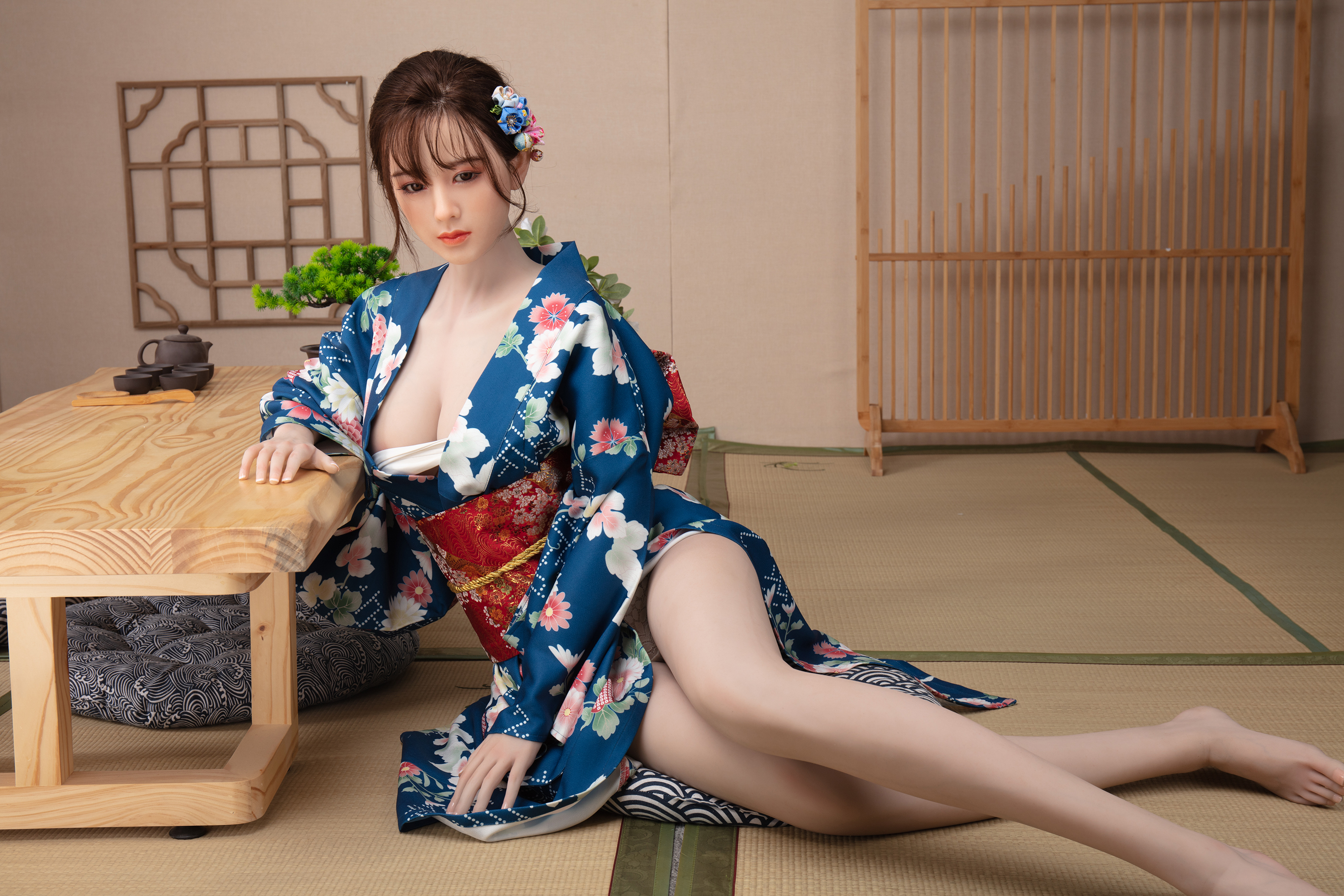 JX Doll | Midory-5ft 7/170cm Japanese Style Ultra Medium Breasts Silicone Sex Doll (6 Sizes)-Honeylovedoll