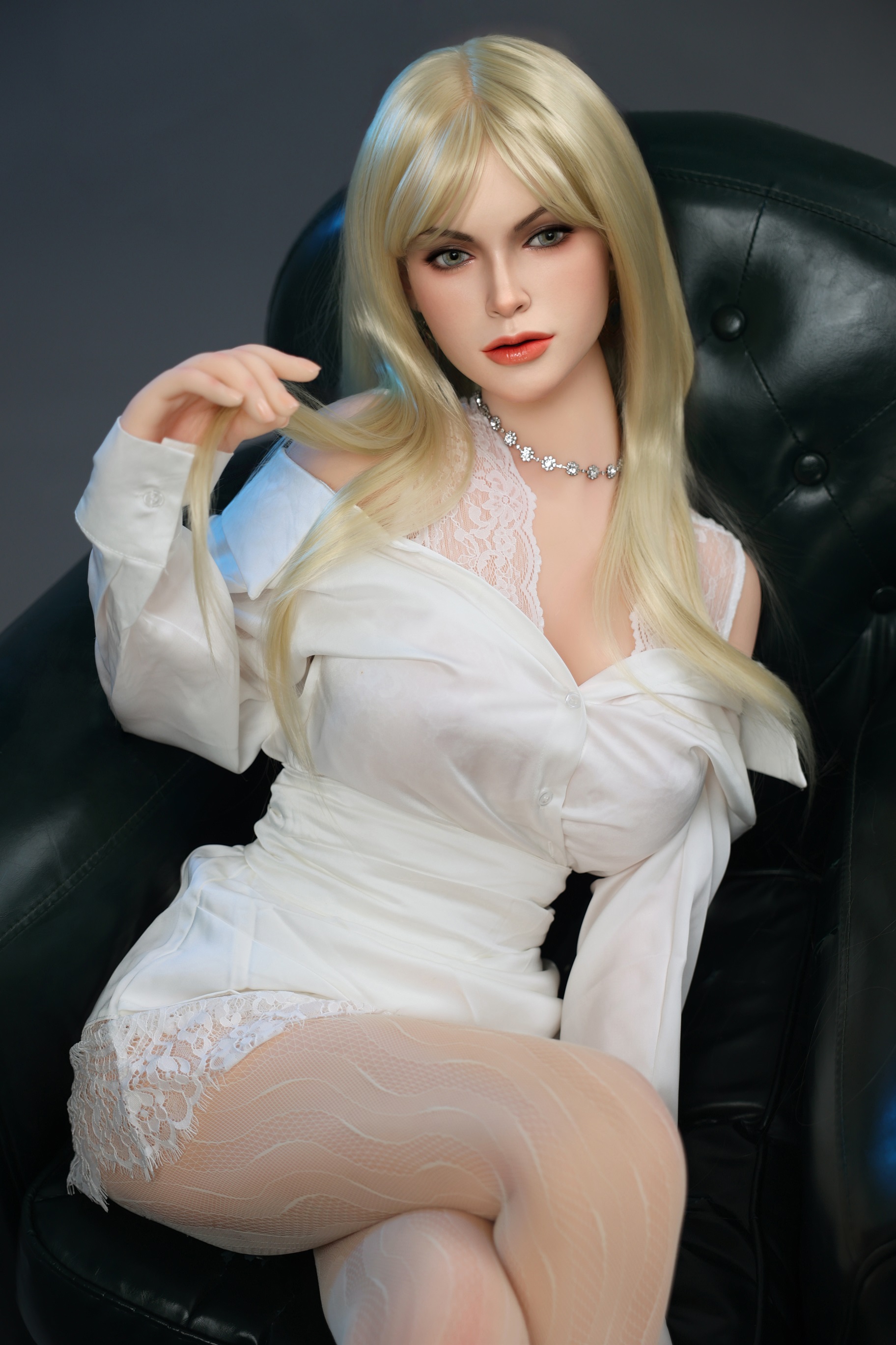 Orange In | Nancy -5ft6 /168cm Movable Jaw Silicone Sex Doll