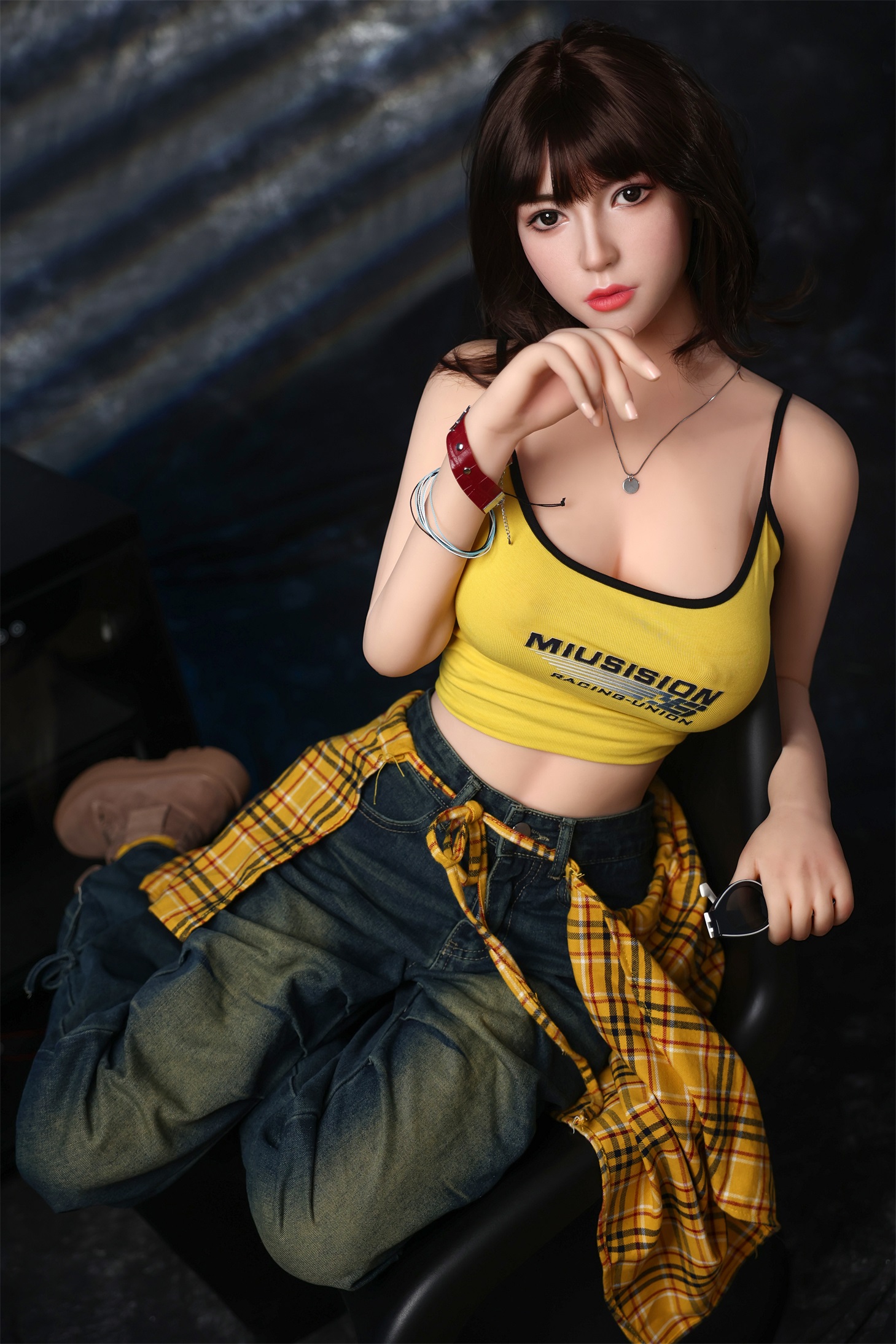 Orange In | Kaley -5ft 6/168cm Movable Jaw Silicone Sex Doll