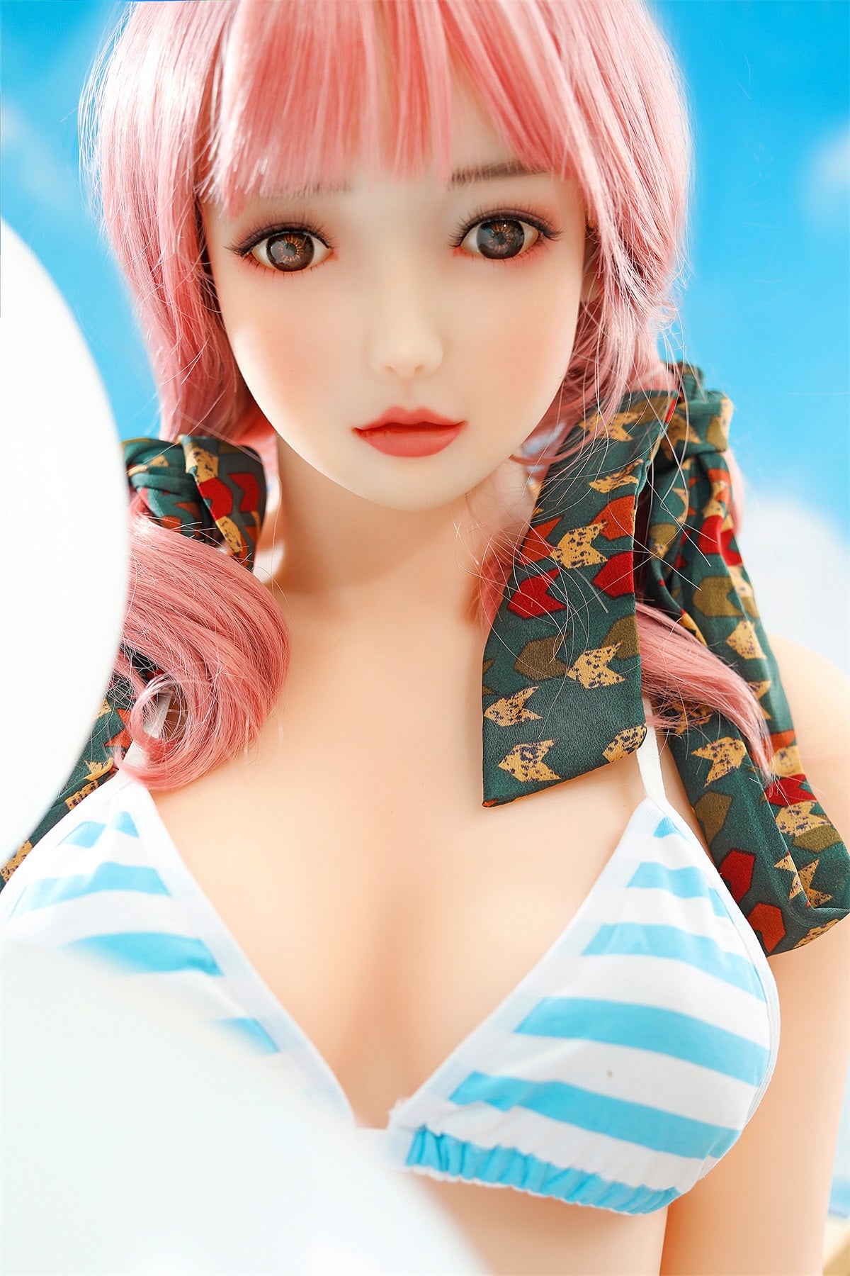 Bonnie - 4ft 10/148cm Bikini Style Youth Energetic Beauty Doll With Pretty Pink Hair-Honeylovedoll