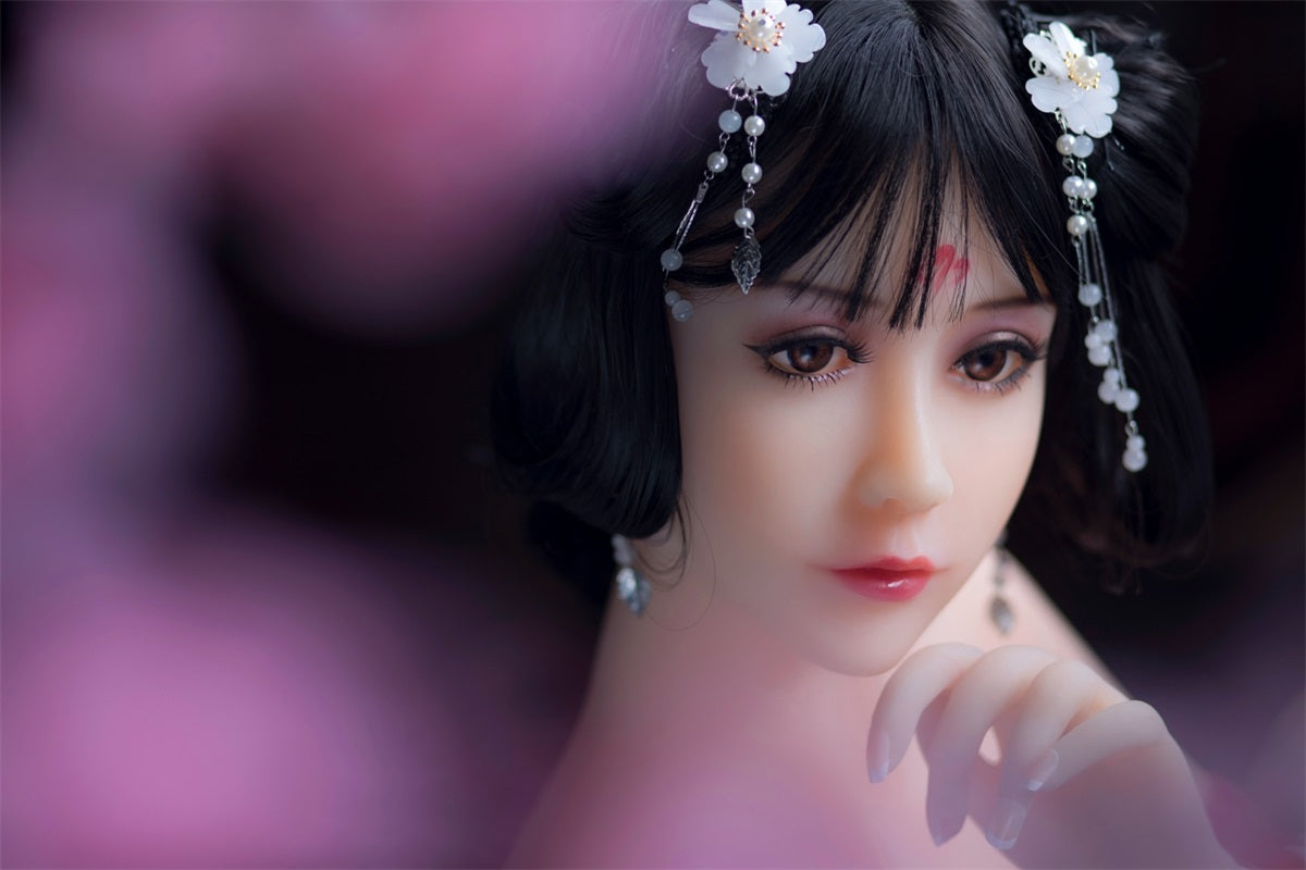 Yuhuan - 5ft 6(165cm) Chinese Style Stunning Beautiful Sex Doll With Long Black Hair-Honeylovedoll