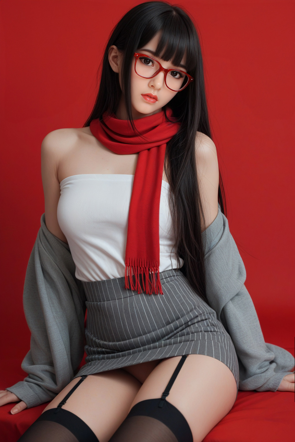 Umi - 5ft 3/160cm Small Breast Silicone Head Sex Doll