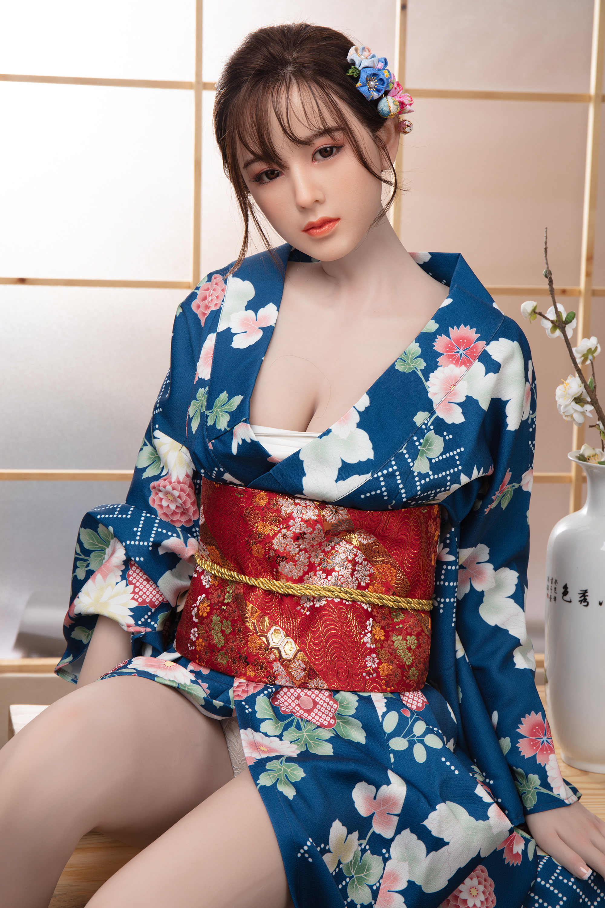 JX Doll | Midory-5ft 7/170cm Japanese Style Ultra Medium Breasts Silicone Sex Doll (6 Sizes)-Honeylovedoll