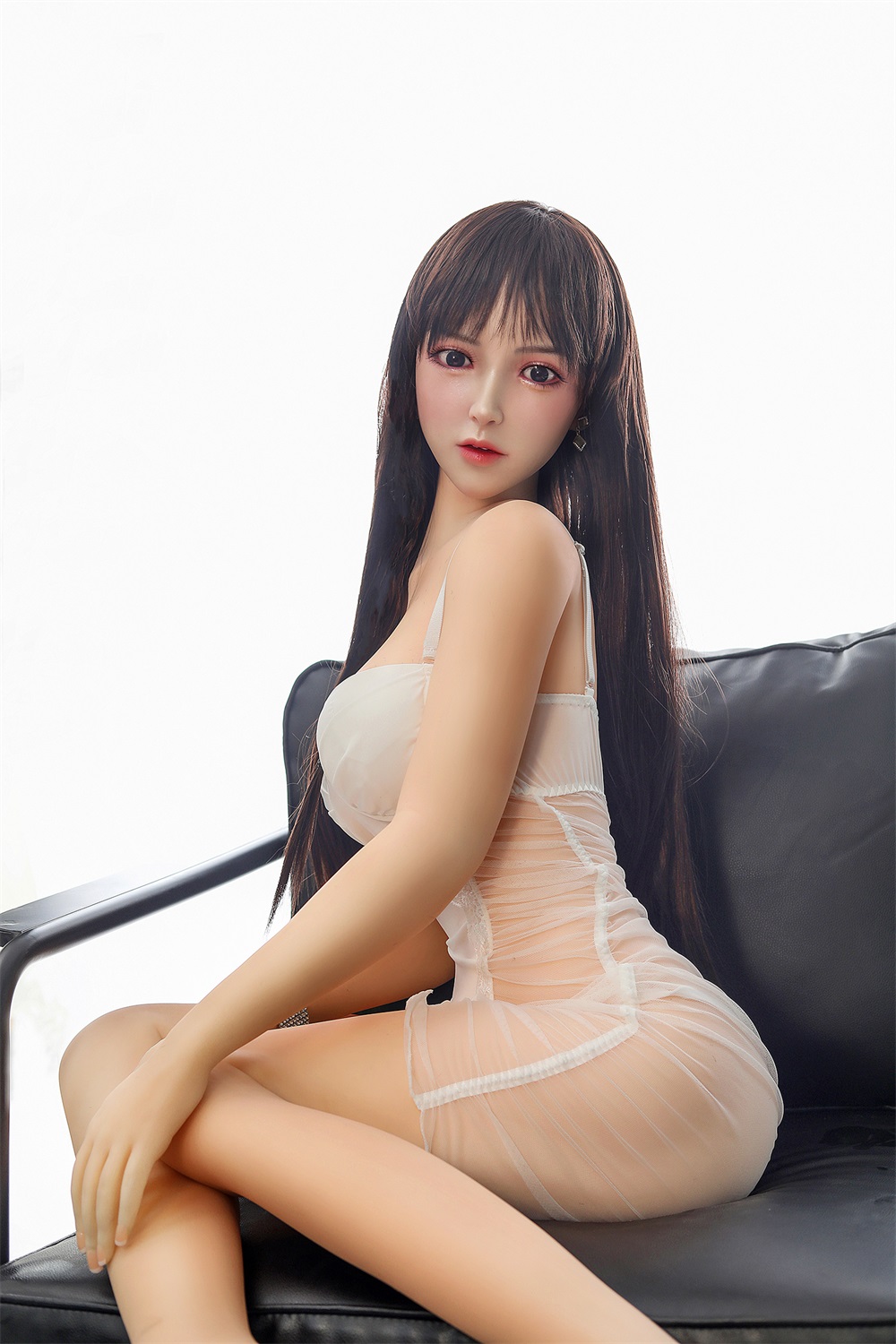 Roselyly - 166cm (5ft6) Pure Life-Like Sex Doll With Yellow Long Straight Hair-Honeylovedoll