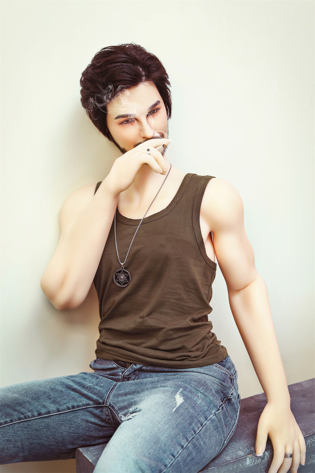 Micheal - 5ft 4 (162cm) Enthusiastic Bearded Style Male Sex Doll For Women-Honeylovedoll