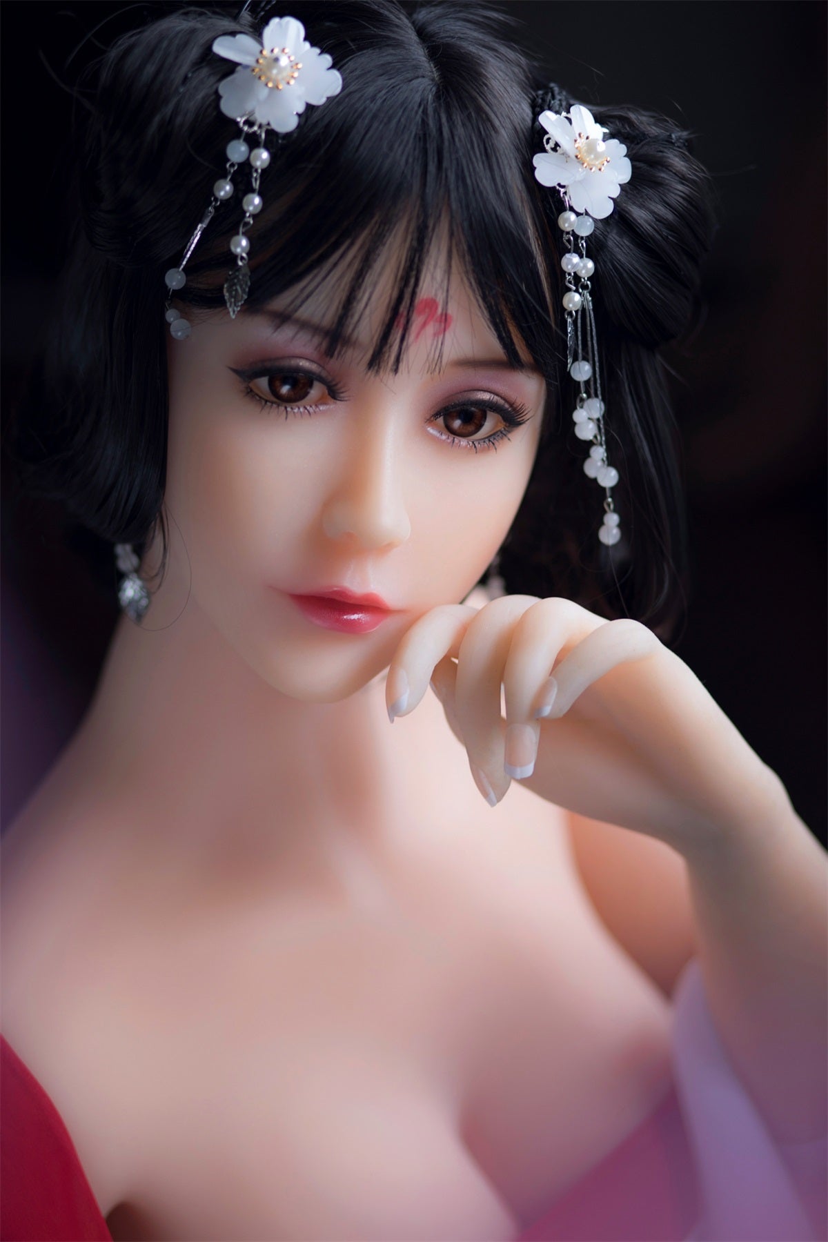 Yuhuan - 5ft 6(165cm) Chinese Style Stunning Beautiful Sex Doll With Long Black Hair-Honeylovedoll