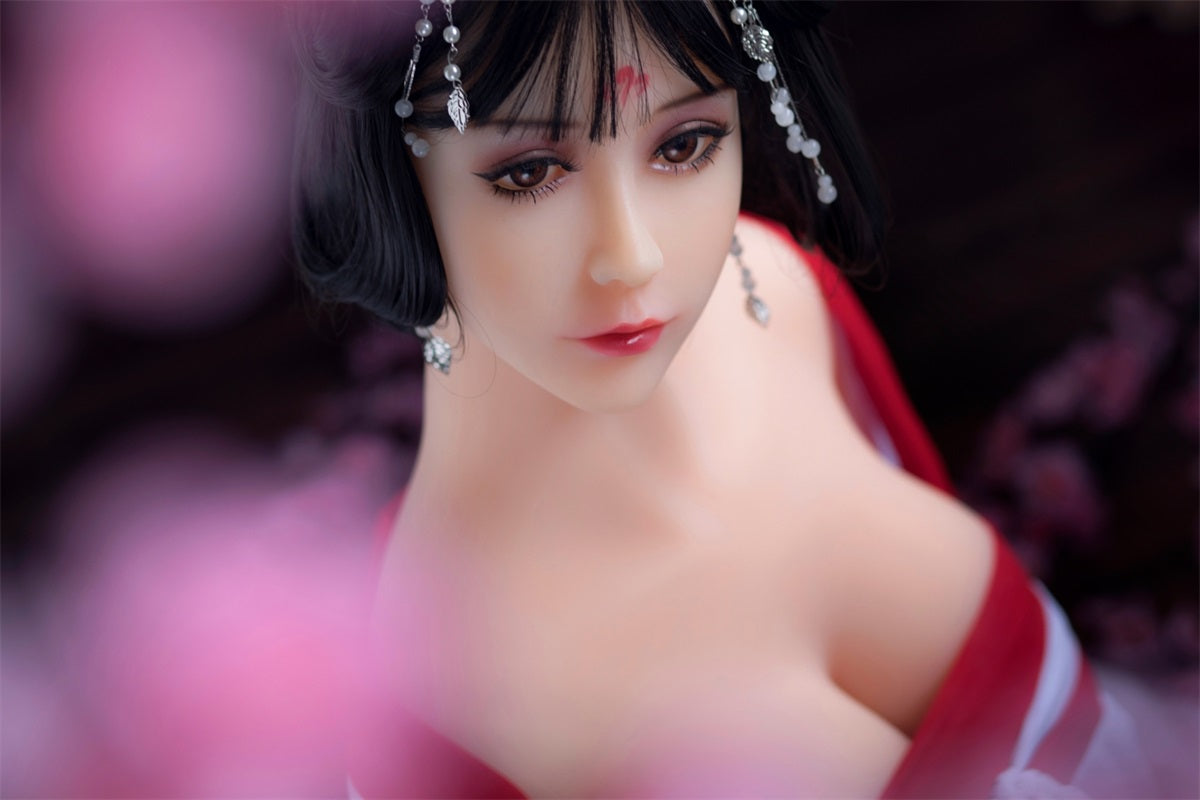 Yuhuan - 5ft 6(165cm) Chinese Style Stunning Beautiful Sex Doll With Long Black Hair-Honeylovedoll