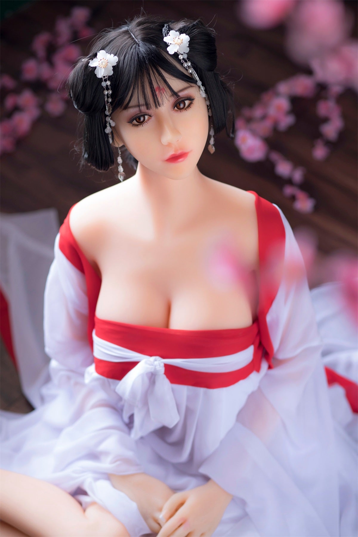Yuhuan - 5ft 6(165cm) Chinese Style Stunning Beautiful Sex Doll With Long Black Hair-Honeylovedoll