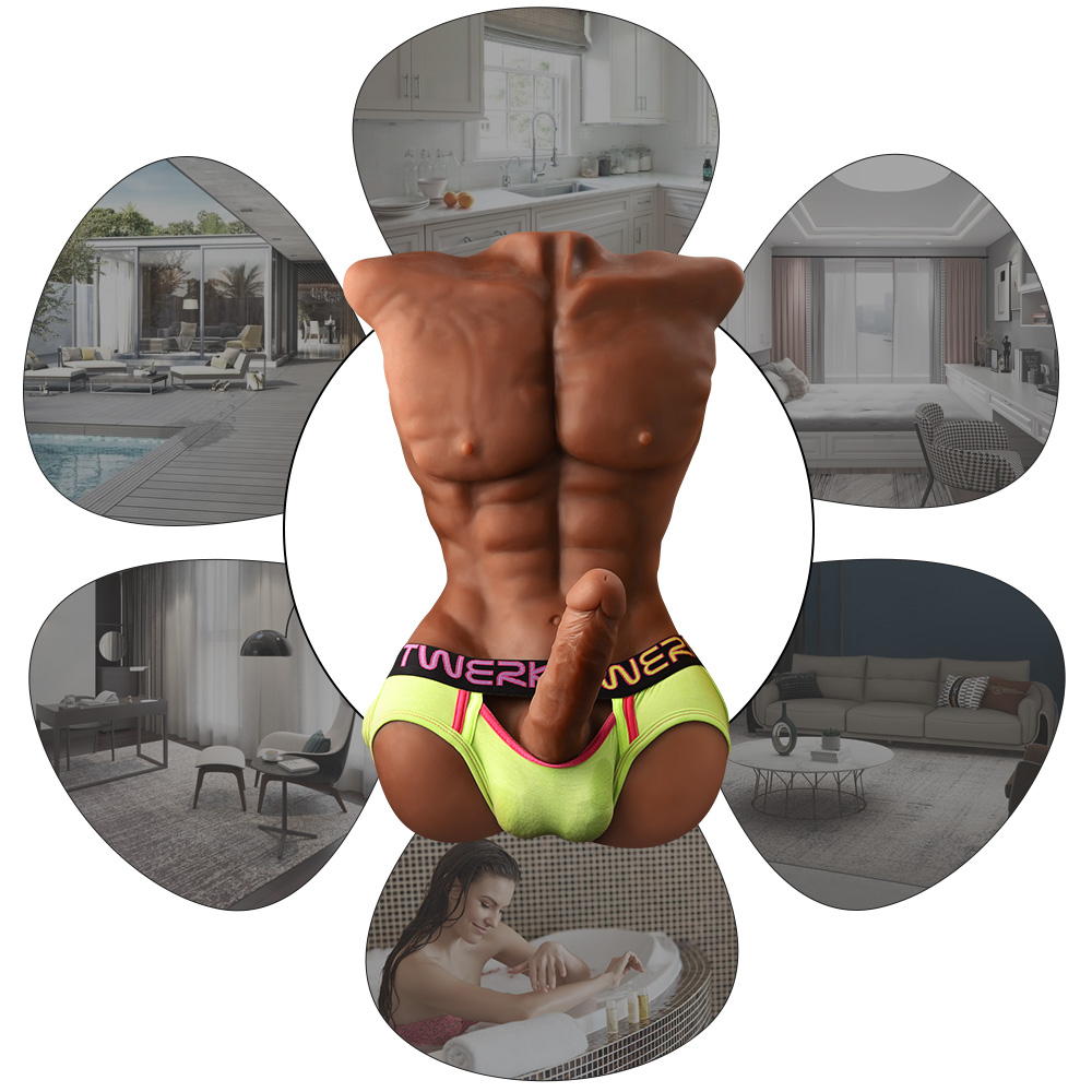 Daniel Ⅰ- 54cm/21.3 inch Male Sex Doll Torso(In Stock US)-Honeylovedoll