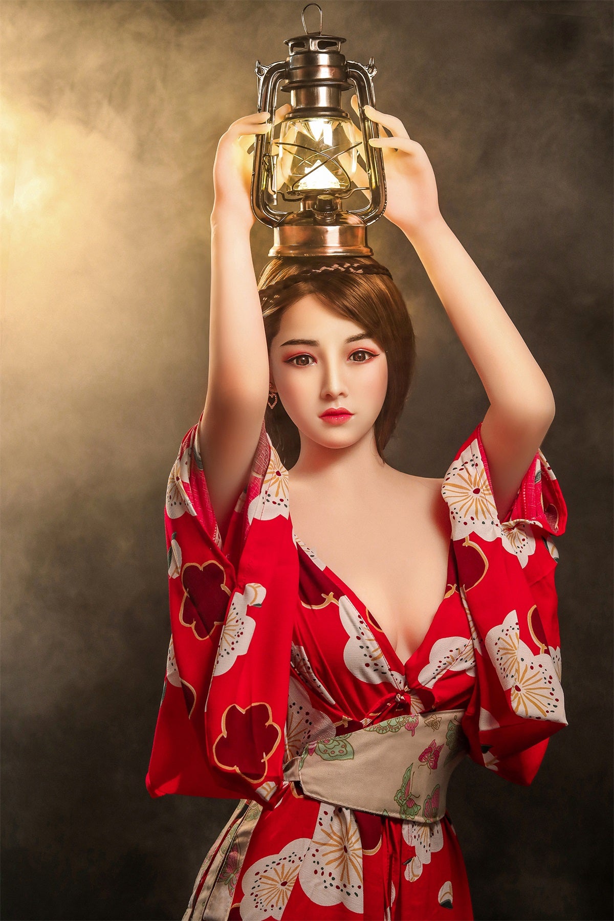 Snow - 165cm (5ft6) Small Breast Japanese Style Sex Doll With Long Blonde Hair-Honeylovedoll