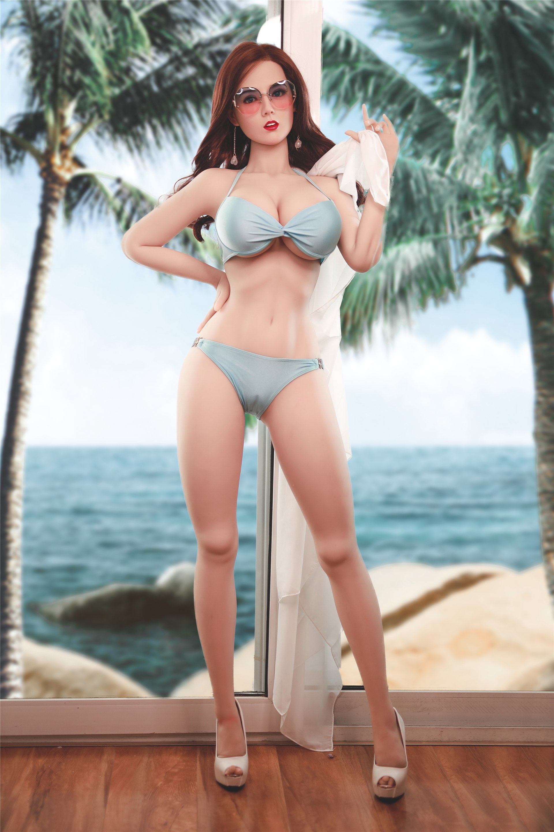 164cm / 5 ft 4 E - Cup + S25 Silicone Head - JY Doll-Honeylovedoll