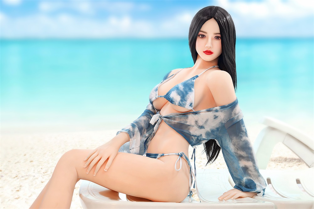 Christine - 166cm (5ft6) Pure Life-Like Sex Doll With Black Long Straight Hair-Honeylovedoll