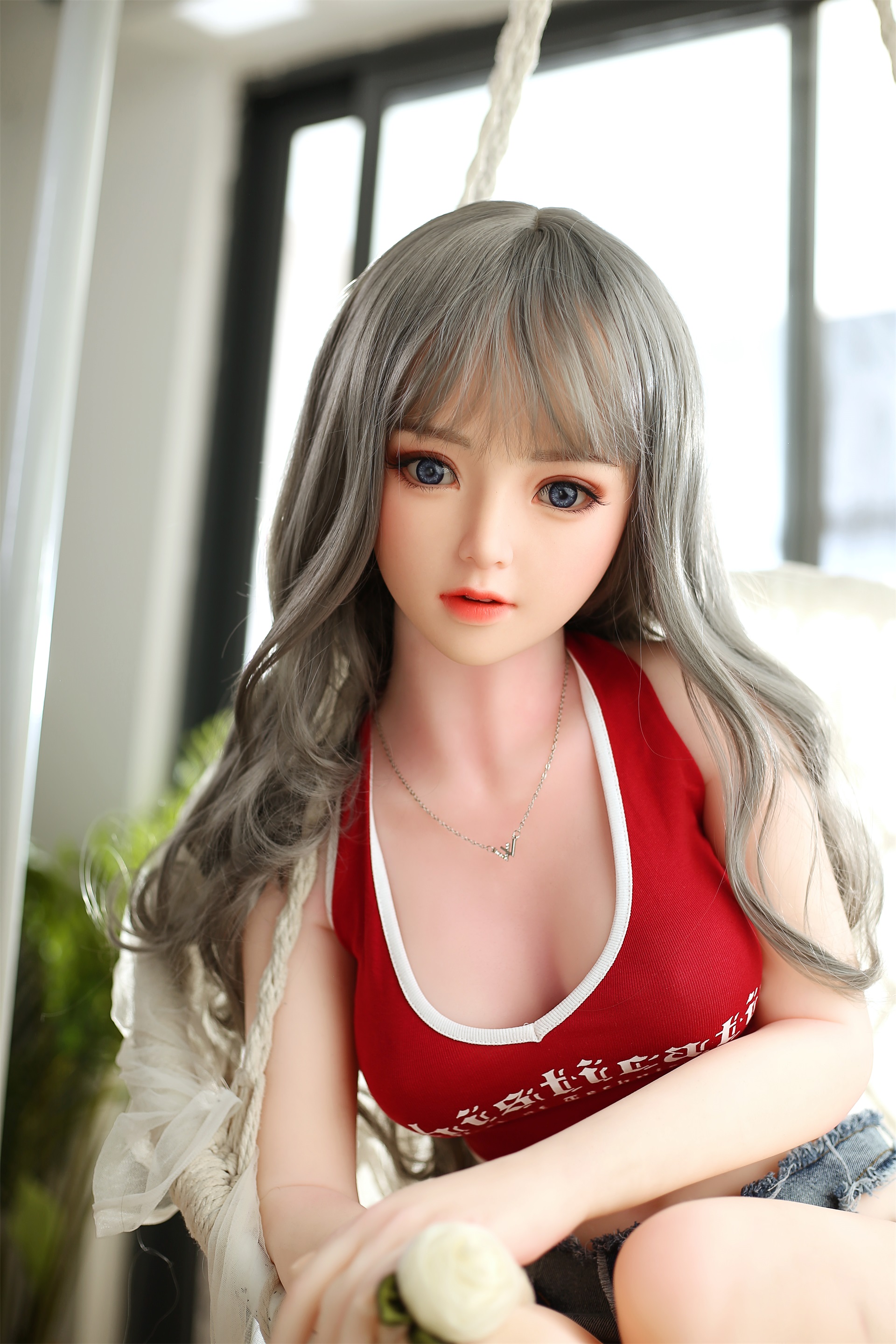 MESE Doll丨145cm(4ft 8) Small Breast Silicone Head Sex Doll - Bella