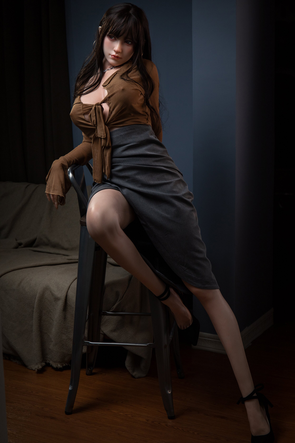 JX Doll | Miya -5ft 4/160cm D cup Silicone Head Sex Doll-Honeylovedoll