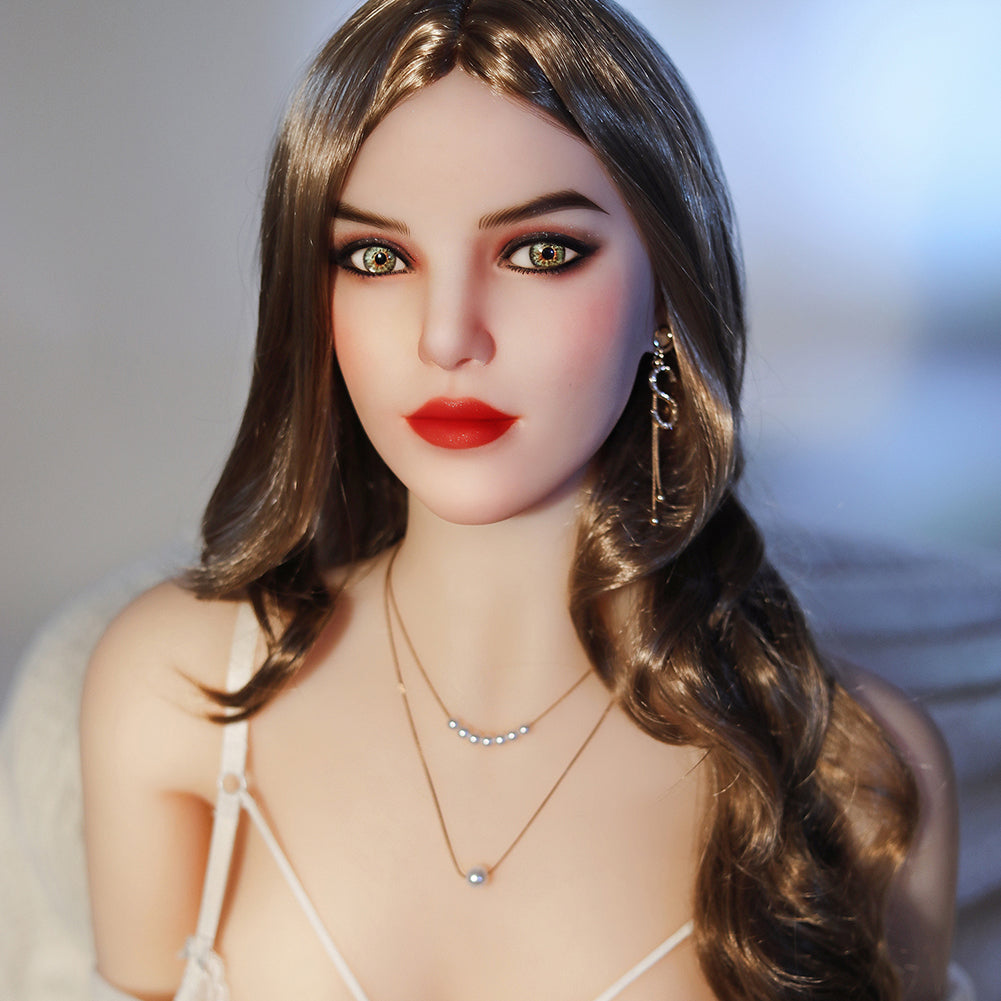 Zion - 165cm (5ft6) Mature Small Breast Sex Doll With Long Curly Hair-Honeylovedoll