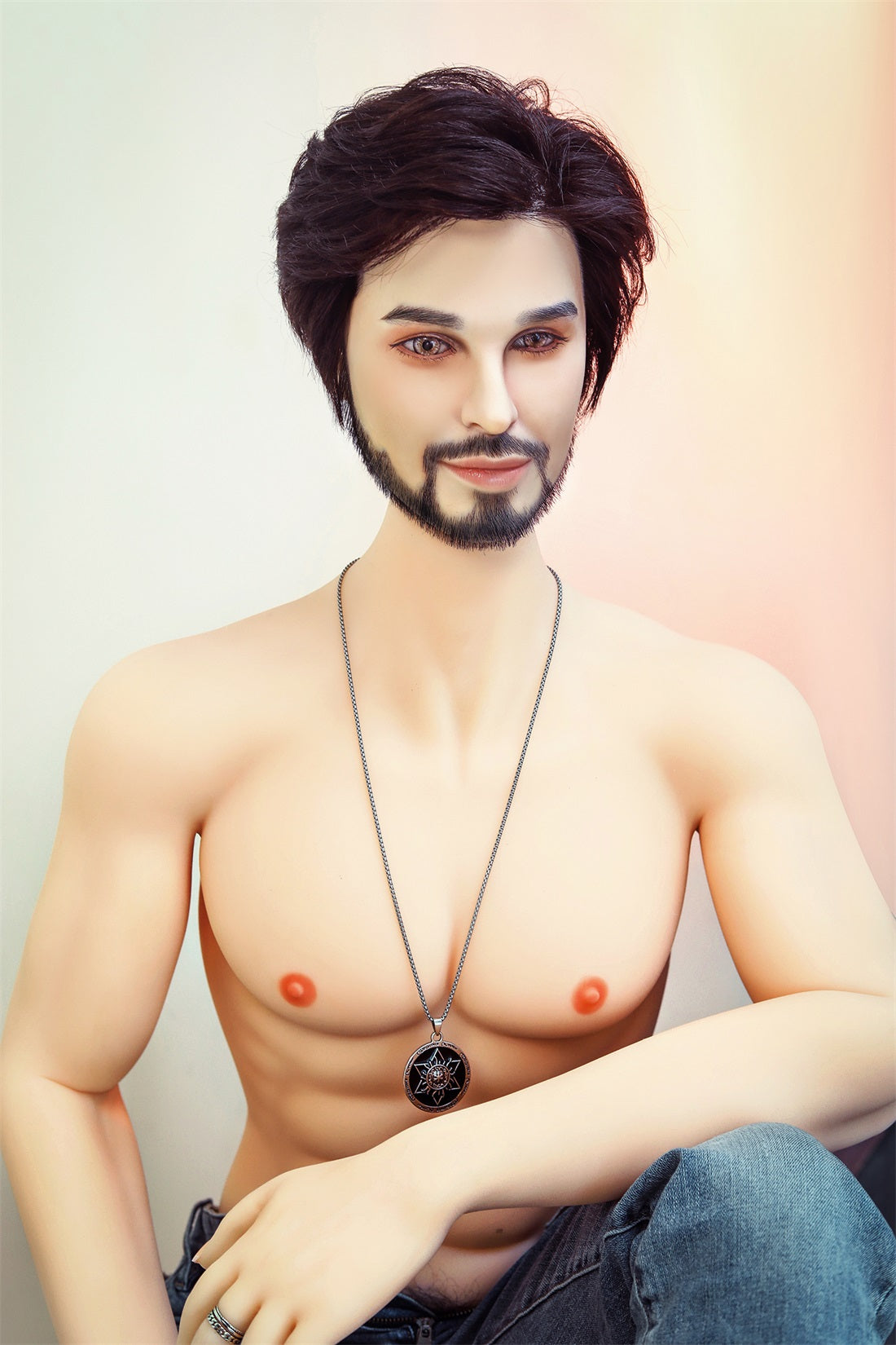 Micheal - 5ft 4 (162cm) Enthusiastic Bearded Style Male Sex Doll For Women-Honeylovedoll