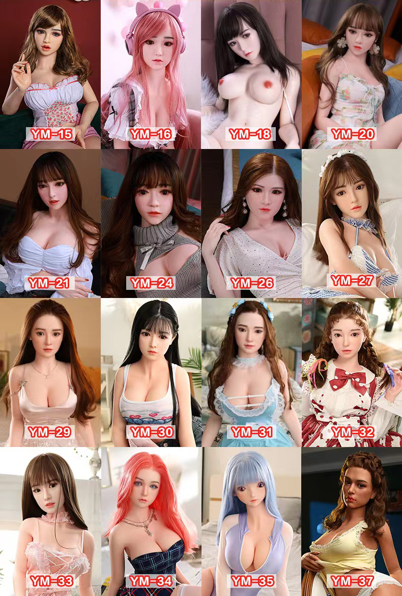 Silicone Head for Body 140cm/4ft7 - 170cm/5ft7-Honeylovedoll