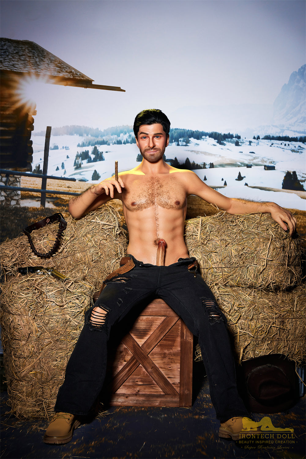 Irontech | Allen - 5ft7 (170cm) Silicone Male Sex Doll