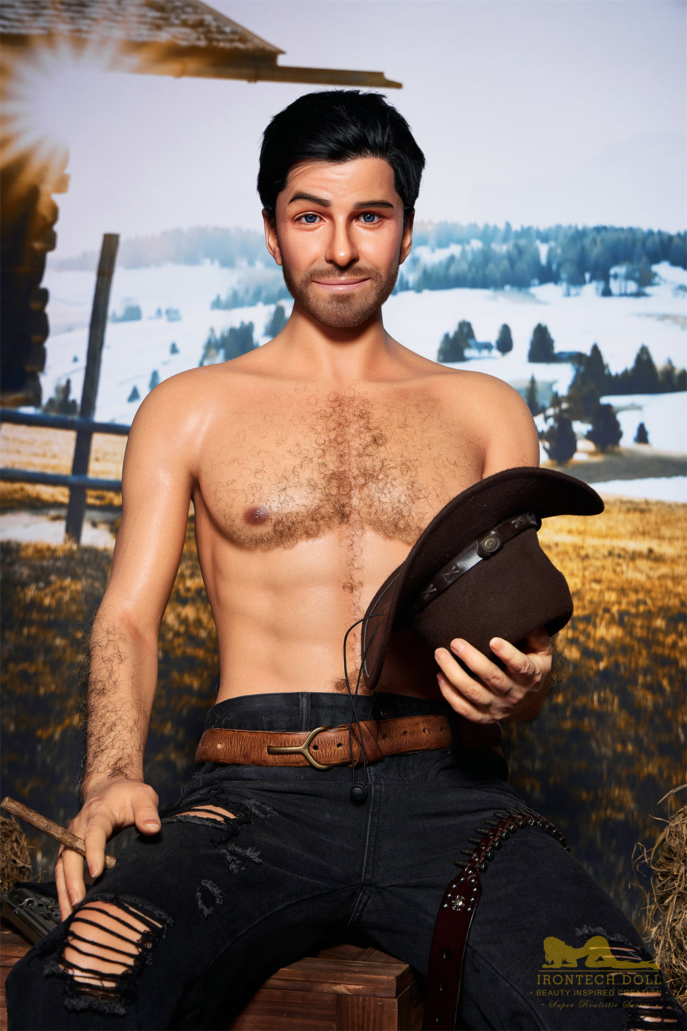 Irontech | Allen - 5ft7 (170cm) Silicone Male Sex Doll