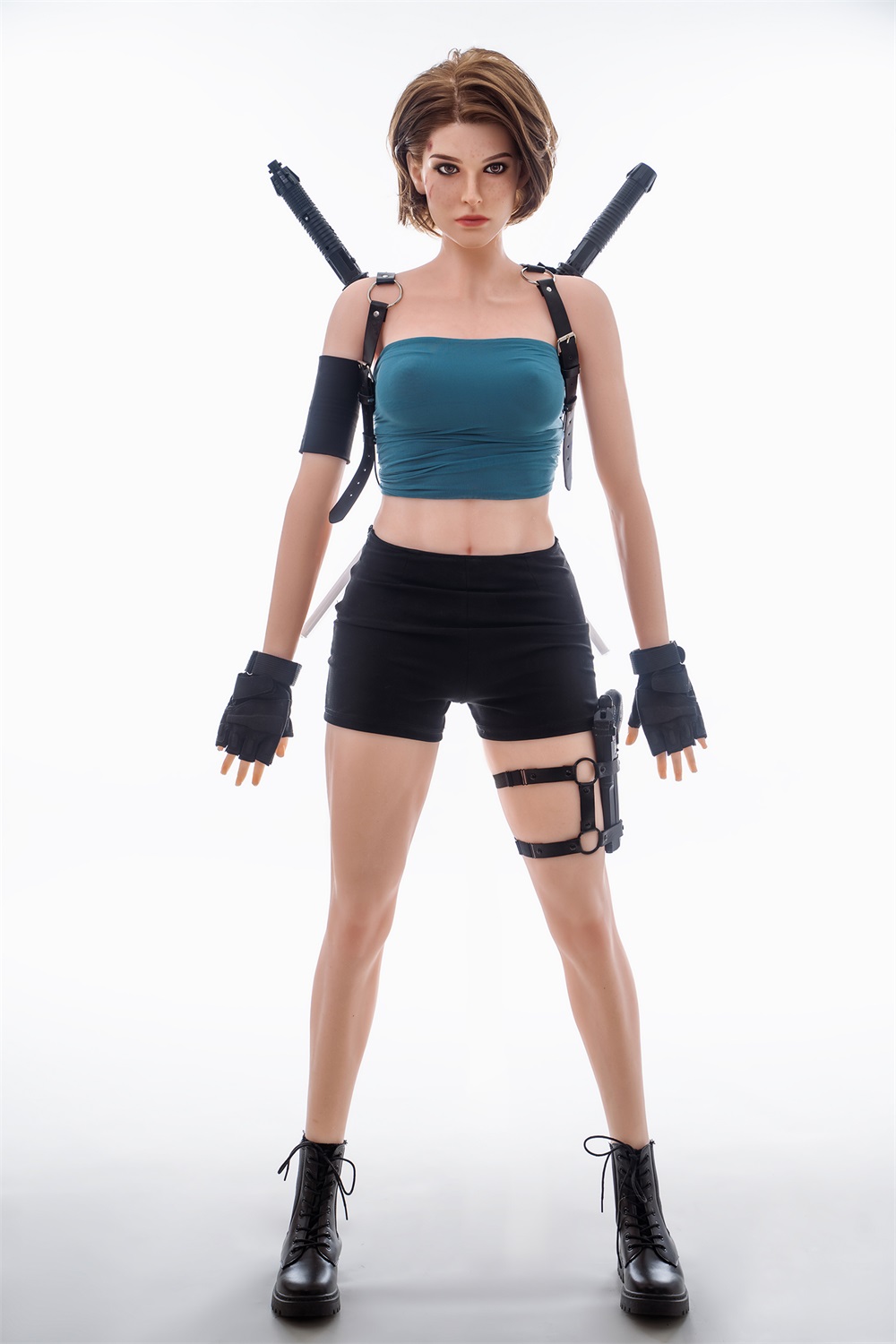 Alice-5ft 4/164cm Silicone Head muscular body Sex Doll-Honeylovedoll