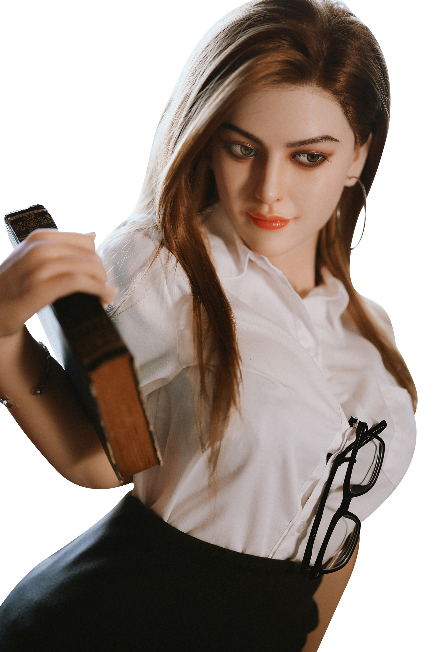 Candice- 160cm (5ft3) B-cup Sexy silicone head sex doll